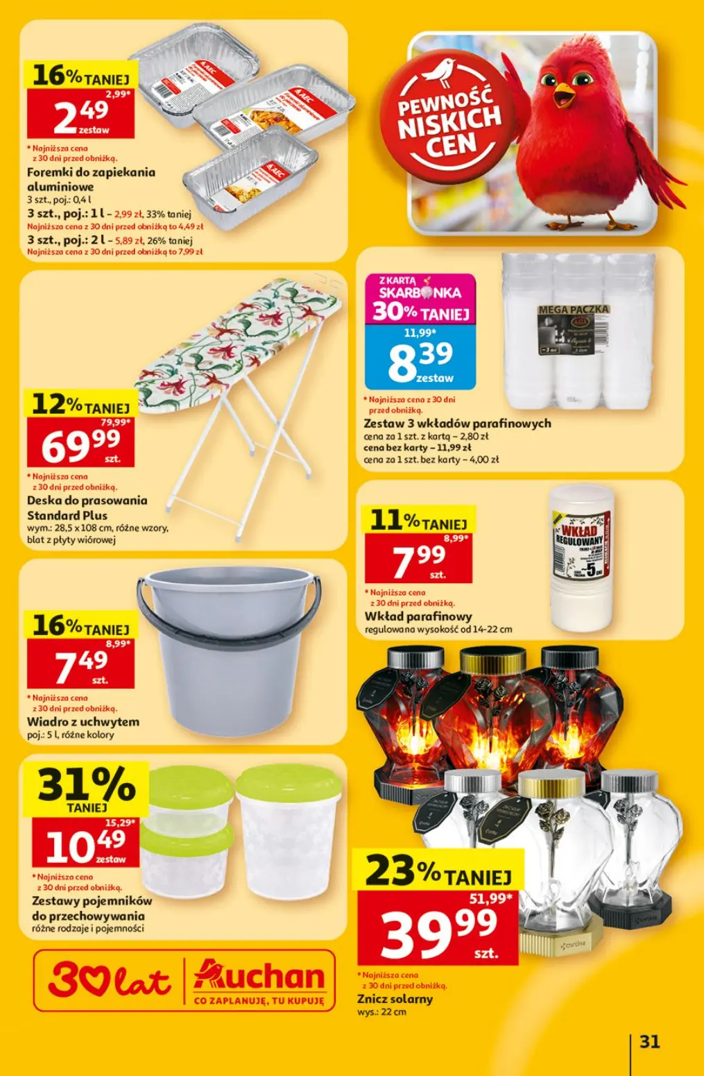 gazetka promocyjna Auchan Oszczędni zawsze wypatrzą okazje - Strona 31