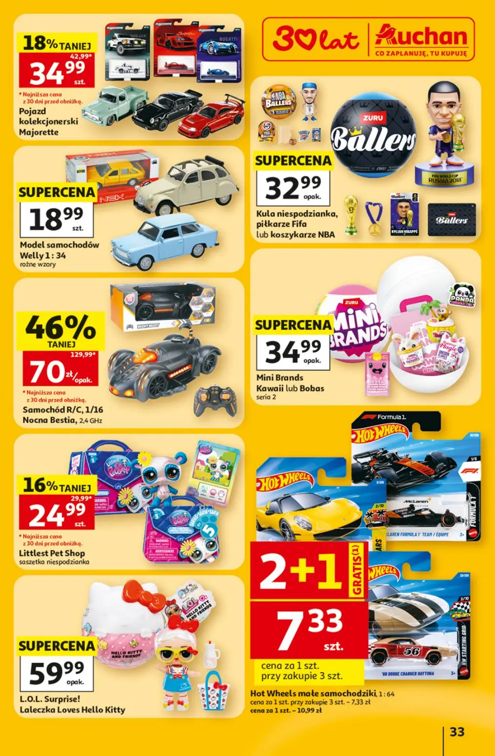 gazetka promocyjna Auchan Oszczędni zawsze wypatrzą okazje - Strona 33