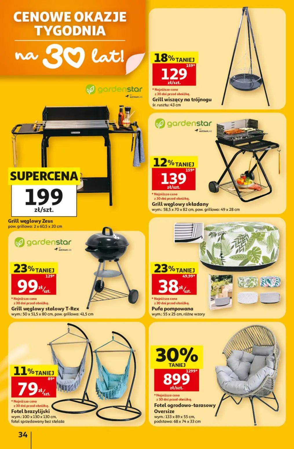 gazetka promocyjna Auchan Oszczędni zawsze wypatrzą okazje - Strona 34