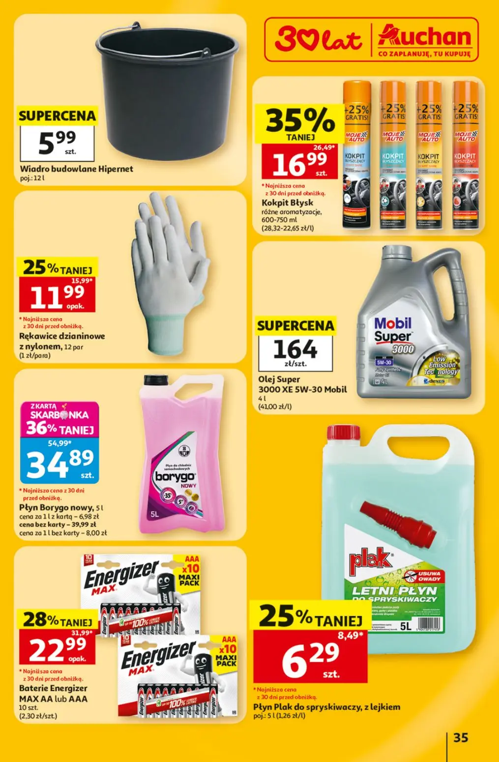 gazetka promocyjna Auchan Oszczędni zawsze wypatrzą okazje - Strona 35