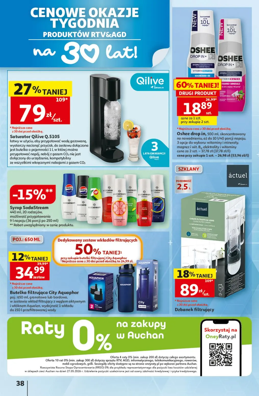 gazetka promocyjna Auchan Oszczędni zawsze wypatrzą okazje - Strona 38