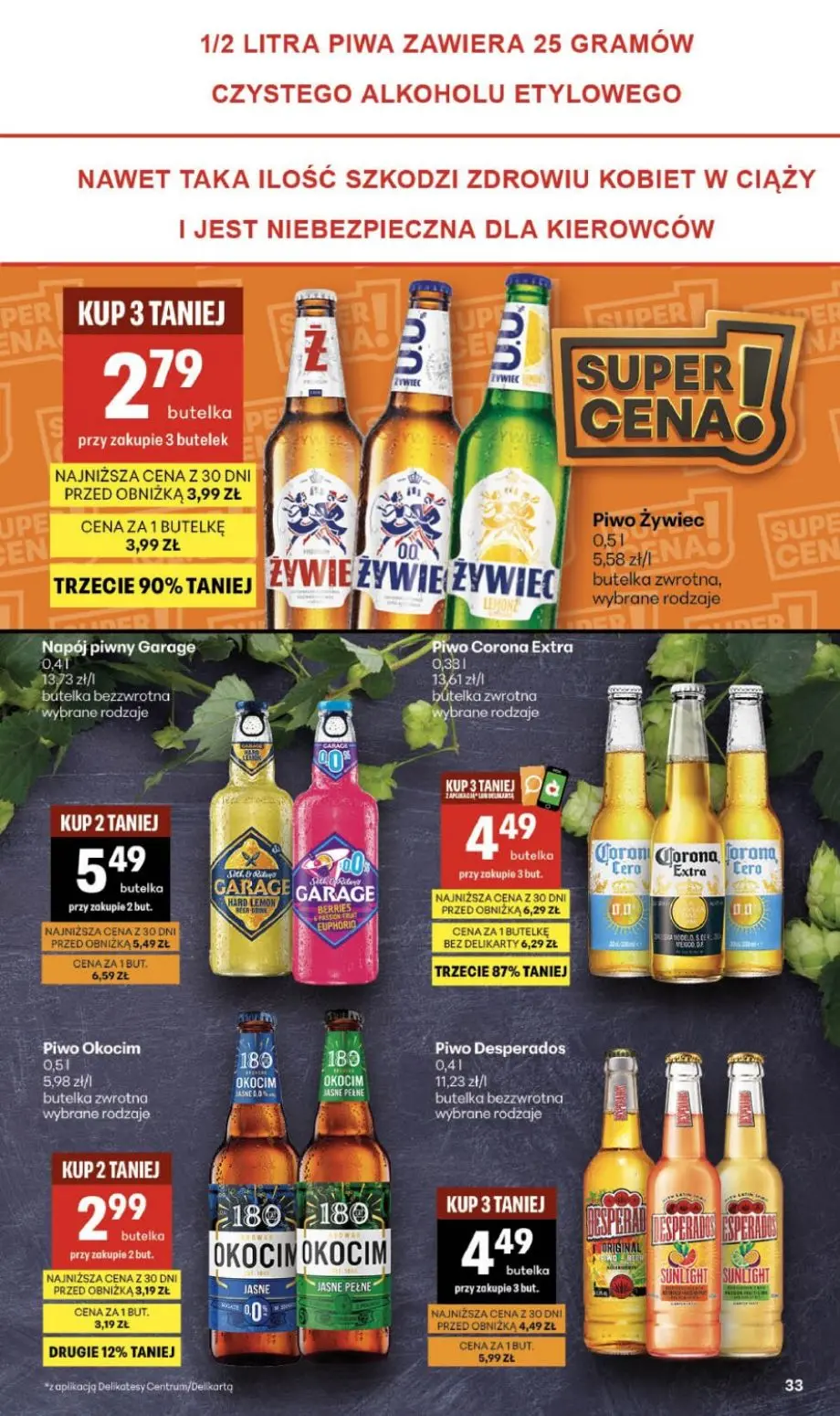 gazetka promocyjna Delikatesy Centrum Od czwartku - Strona 33