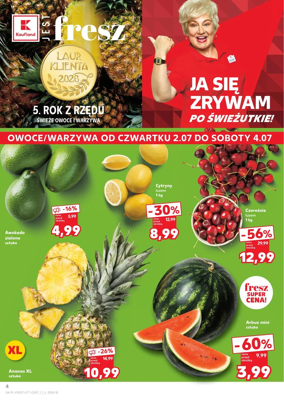 gazetka promocyjna Kaufland Od czwartku - Strona 4