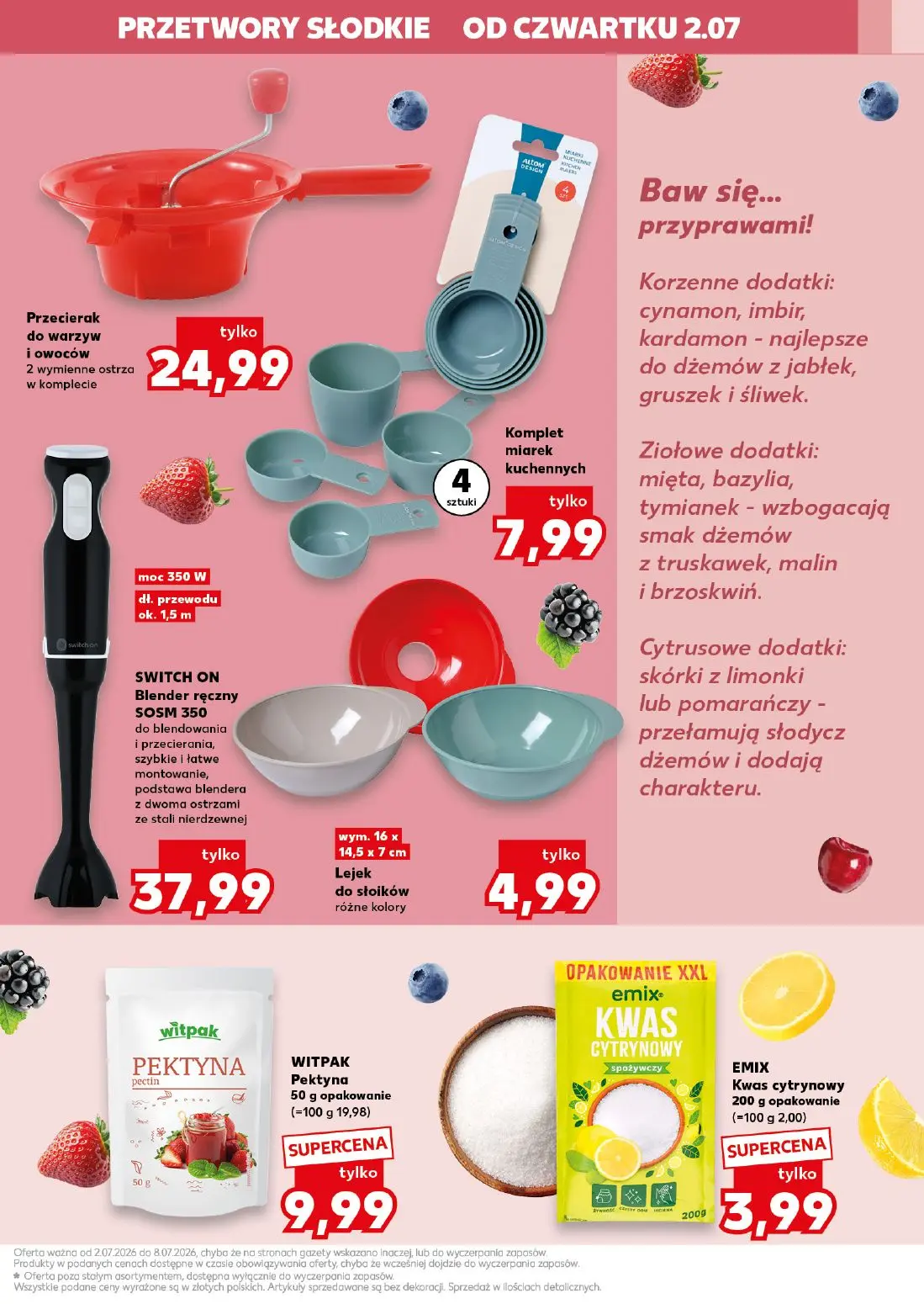gazetka promocyjna Kaufland Kocham przetwory - Strona 7