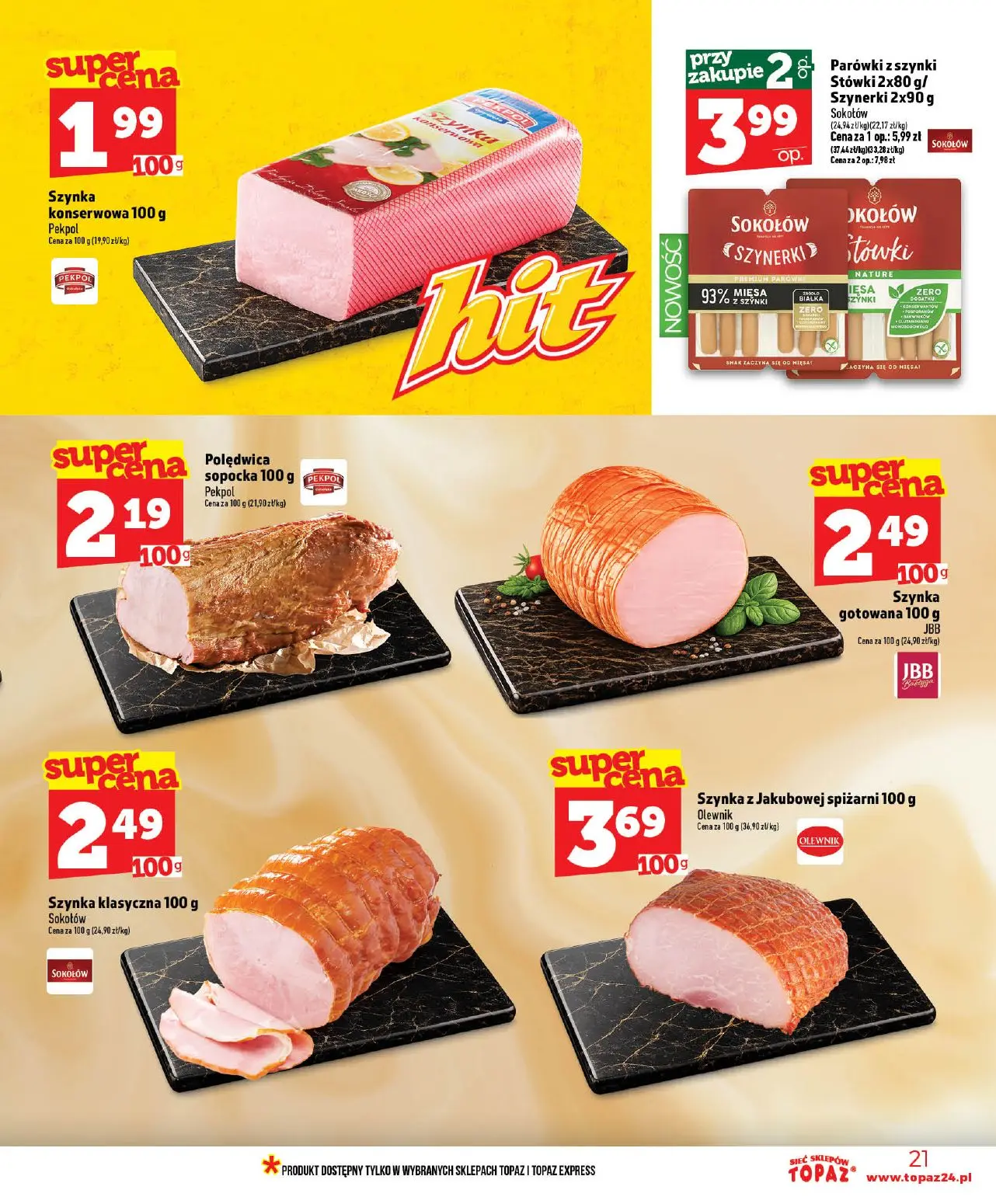 gazetka promocyjna Topaz  - Strona 21