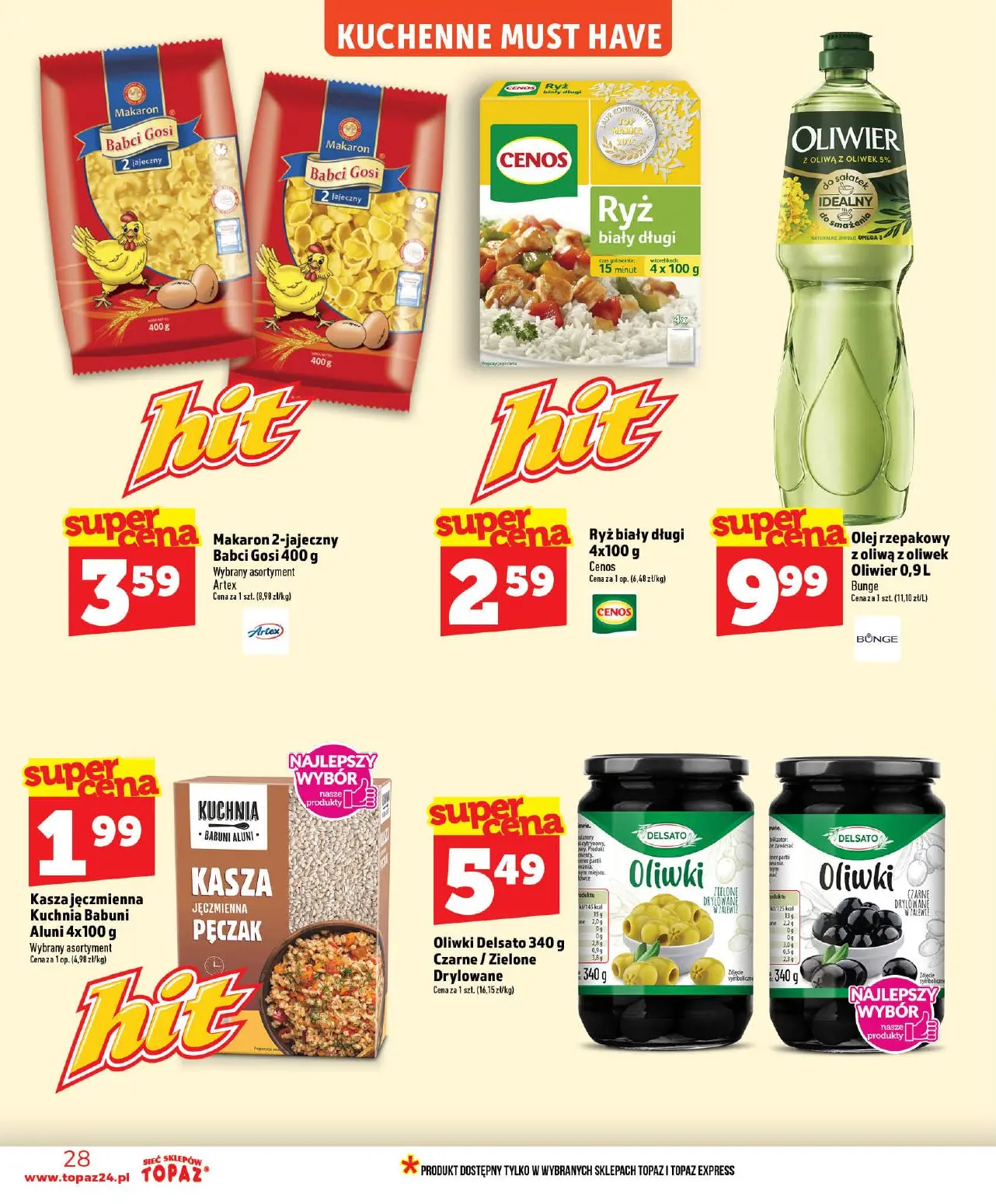gazetka promocyjna Topaz  - Strona 28