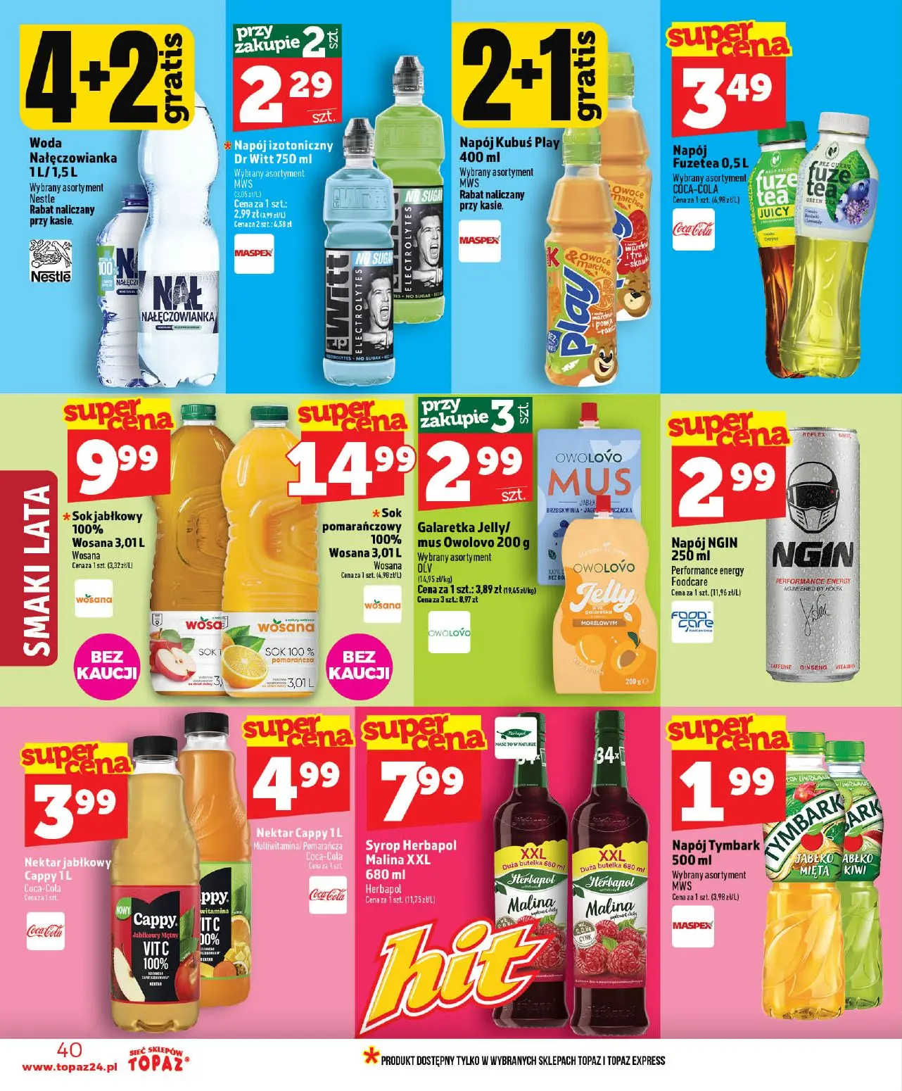 gazetka promocyjna Topaz  - Strona 40
