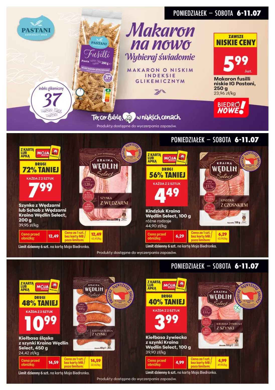 gazetka promocyjna Biedronka Biedronkowe oszczędności - Strona 6
