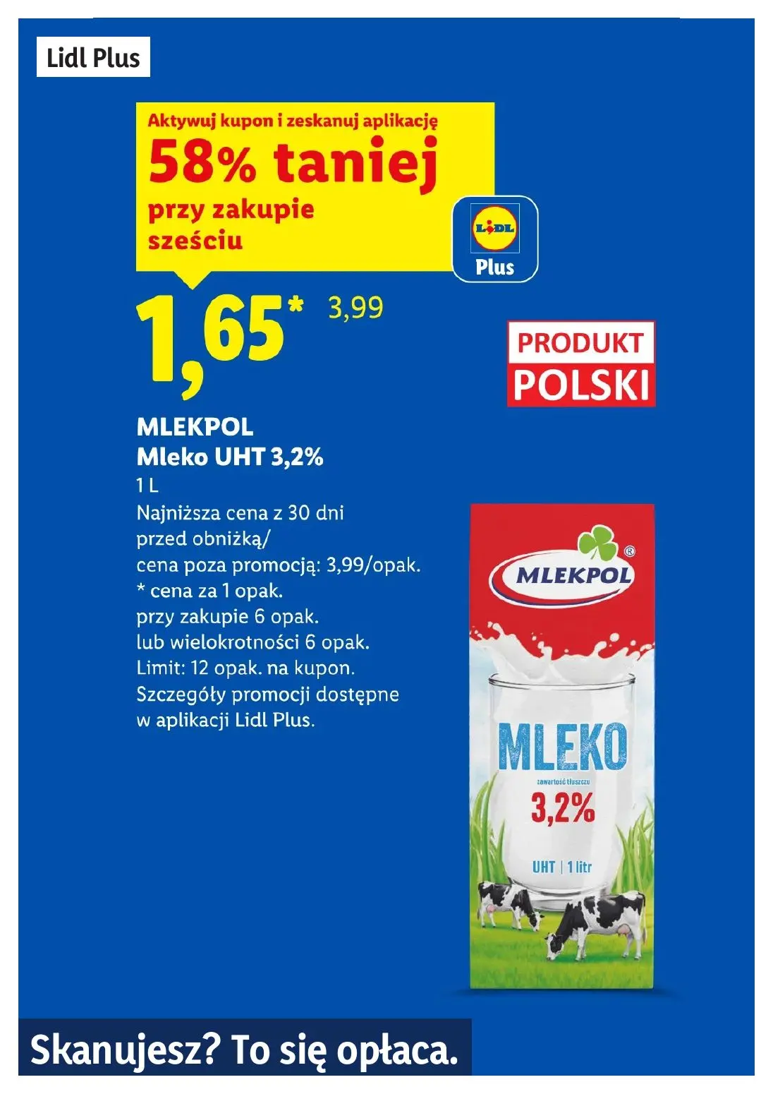 gazetka promocyjna LIDL Lidl plus. Skanujesz - To się opłaca - Strona 6