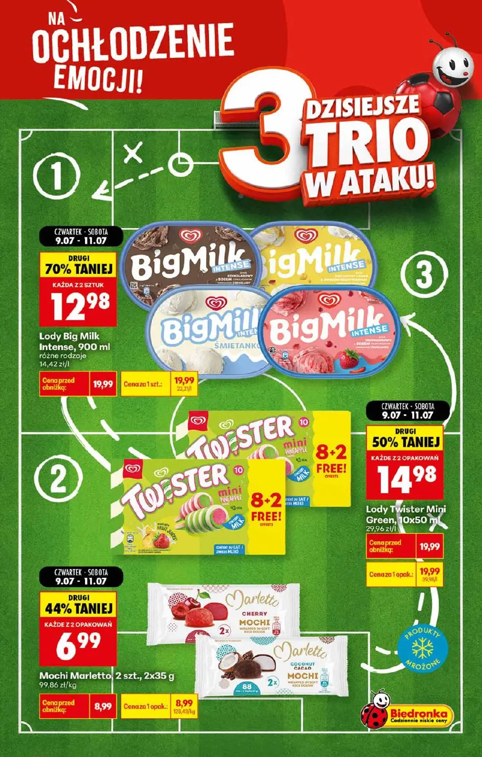 gazetka promocyjna Biedronka Czwartkowe kibicowanie - Strona 2