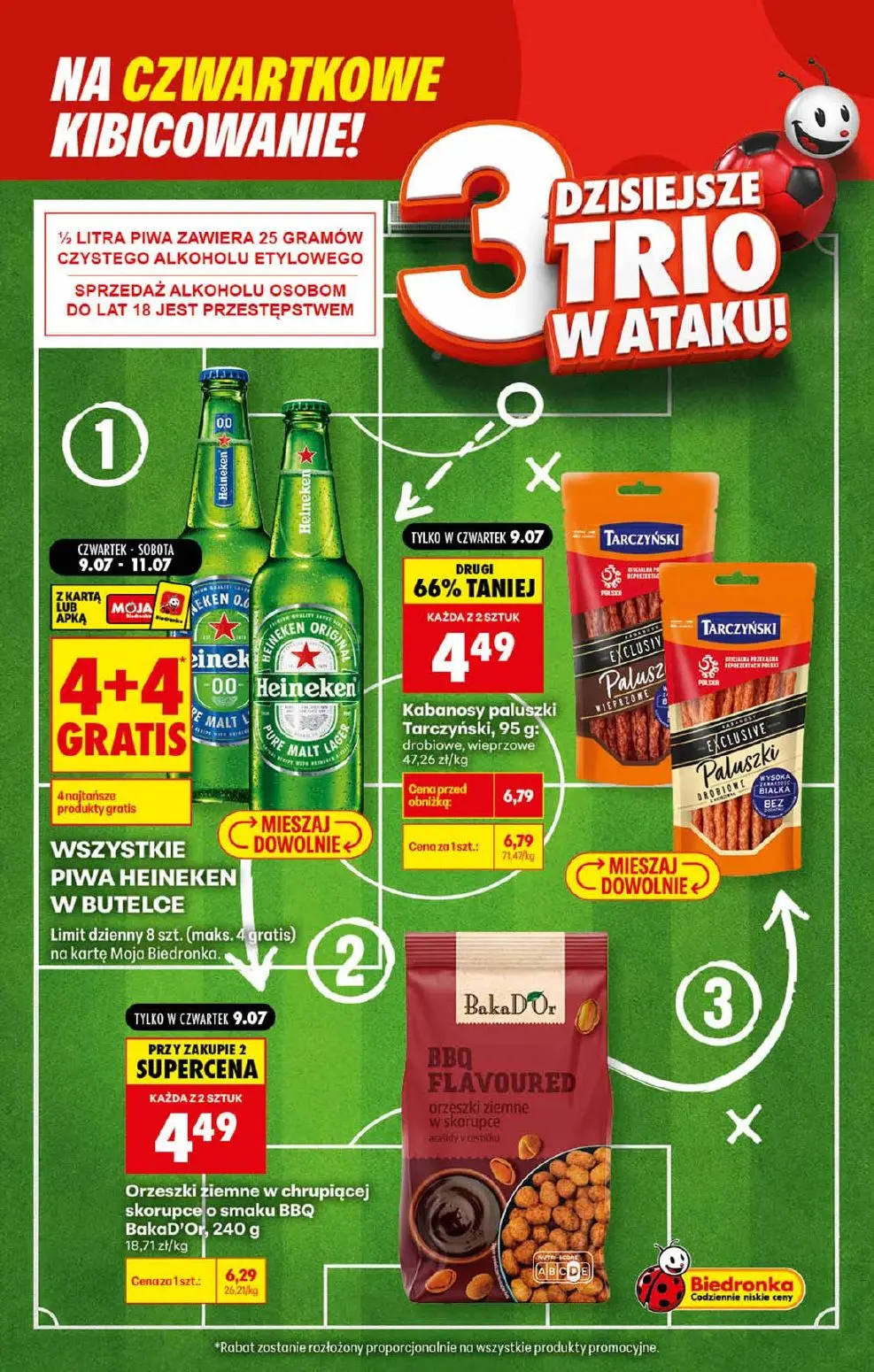 gazetka promocyjna Biedronka Czwartkowe kibicowanie - Strona 3