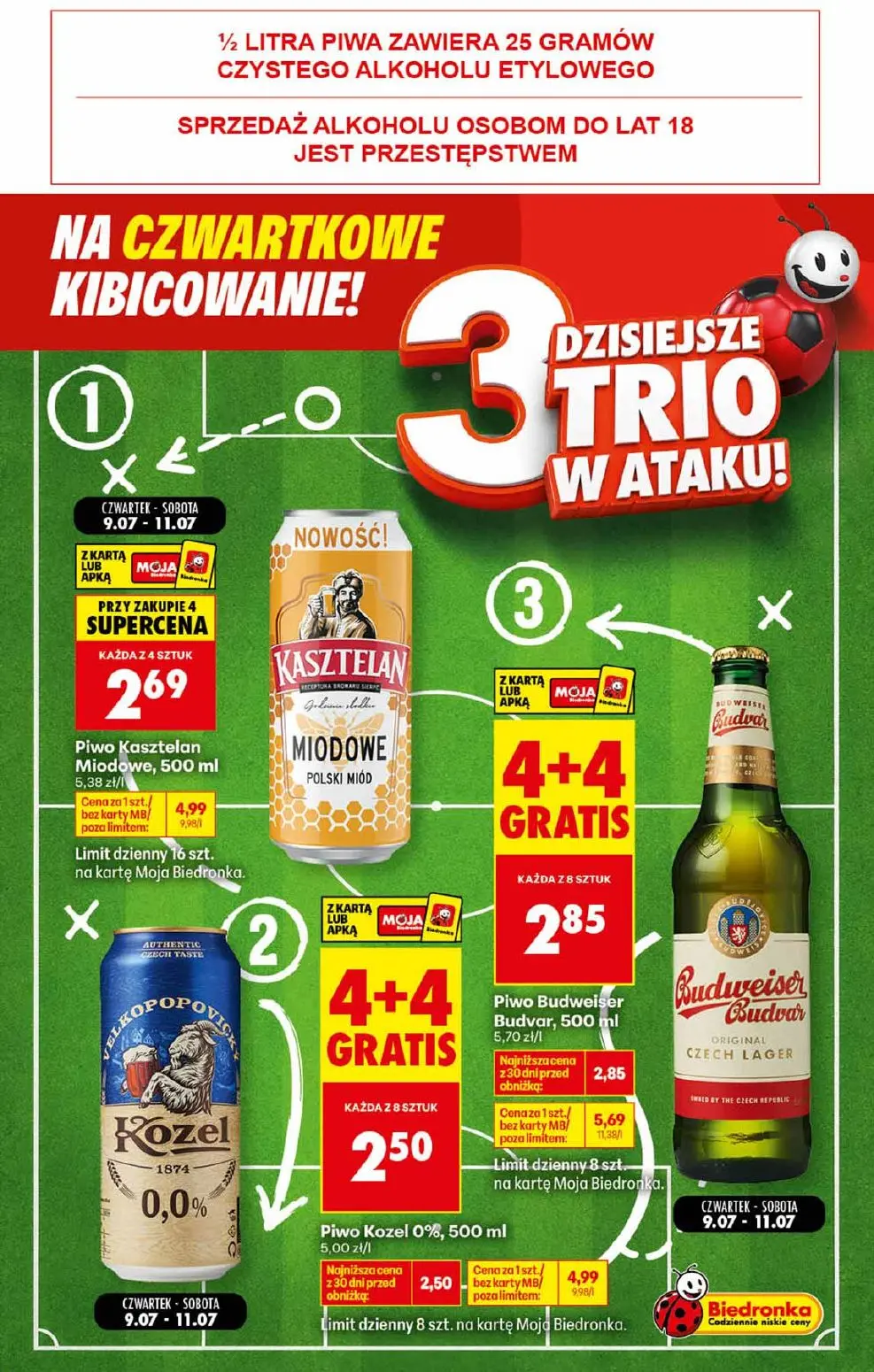 gazetka promocyjna Biedronka Czwartkowe kibicowanie - Strona 4