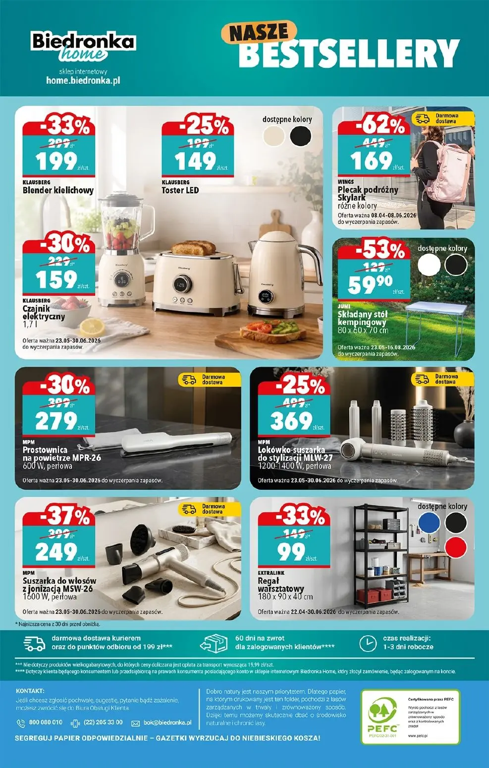 gazetka promocyjna Biedronka Hity i inspiracje - Strona 58