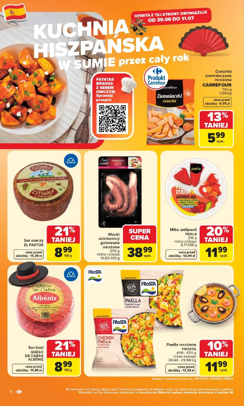 gazetka promocyjna Carrefour Market Kuchnia Śródziemnomorska - Strona 6