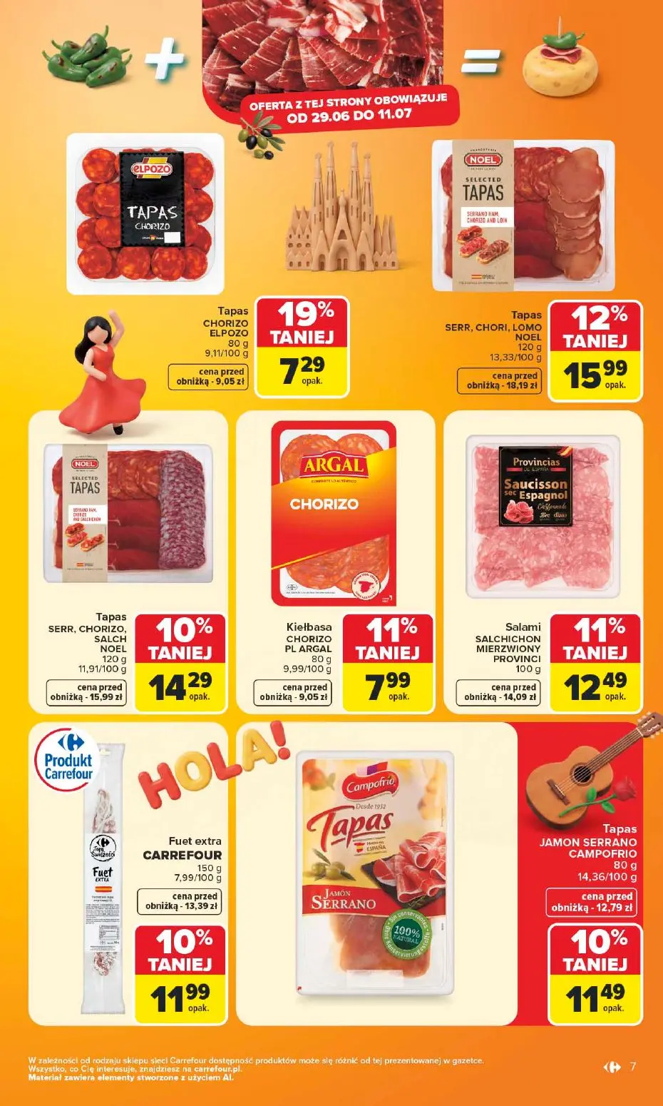 gazetka promocyjna Carrefour Market Kuchnia Śródziemnomorska - Strona 7
