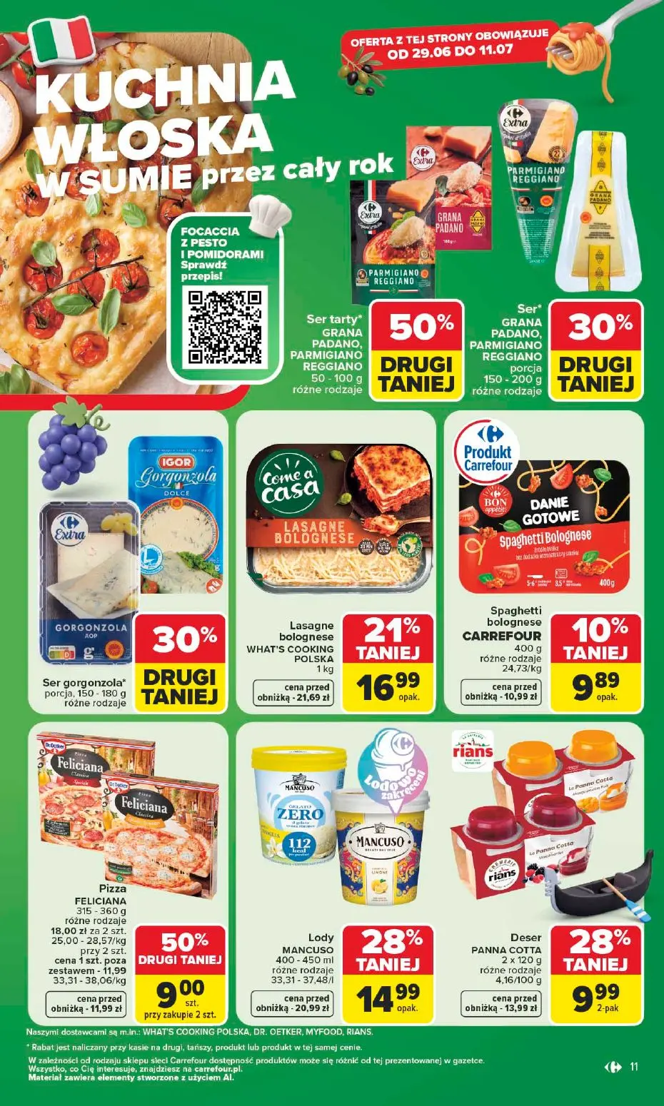 gazetka promocyjna Carrefour Market Kuchnia Śródziemnomorska - Strona 11