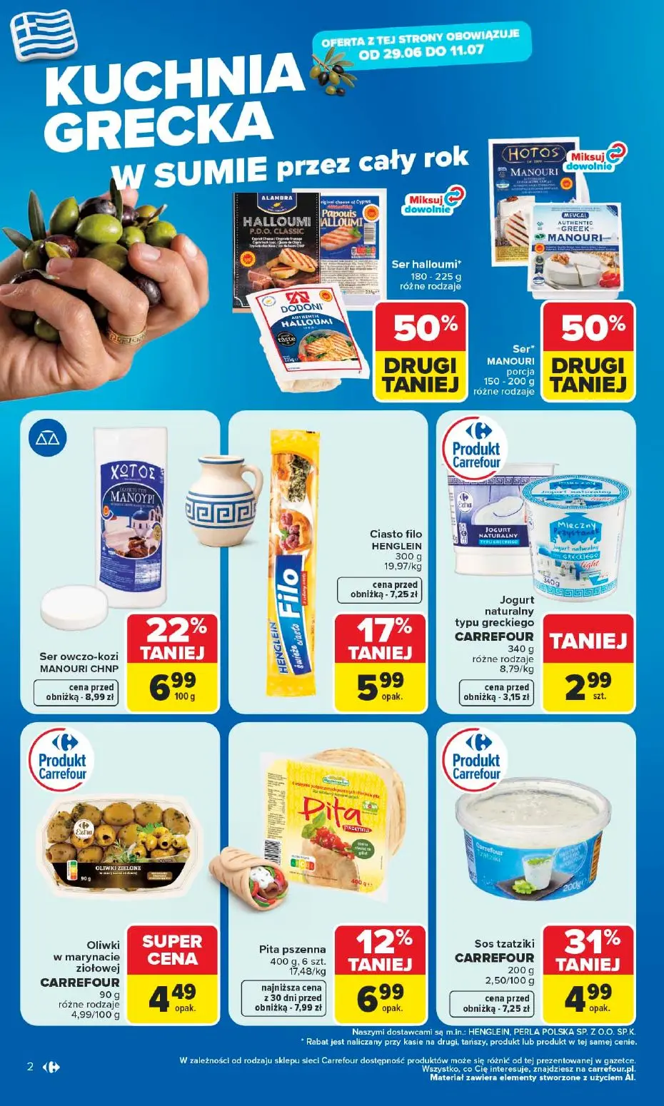 gazetka promocyjna Carrefour Kuchnia Śródziemnomorska - Strona 2