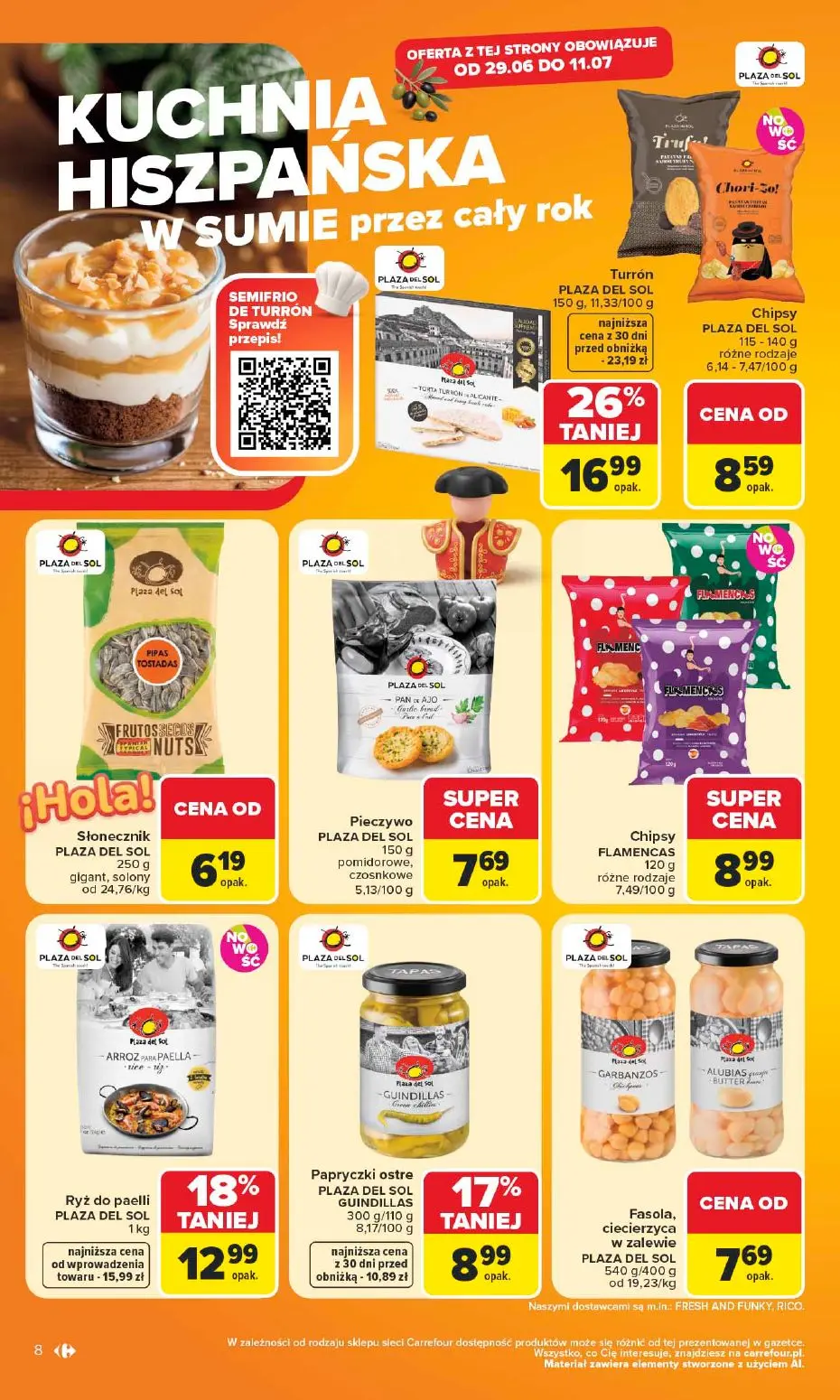 gazetka promocyjna Carrefour Kuchnia Śródziemnomorska - Strona 8
