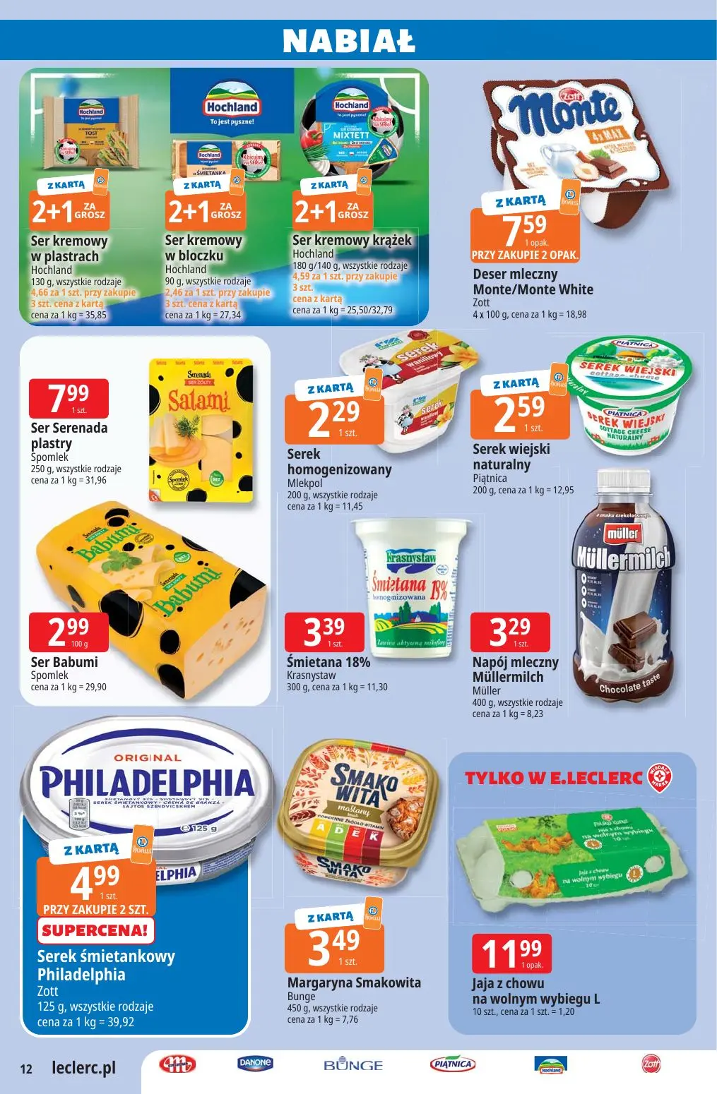 gazetka promocyjna E.Leclerc Od wtorku - Strona 12