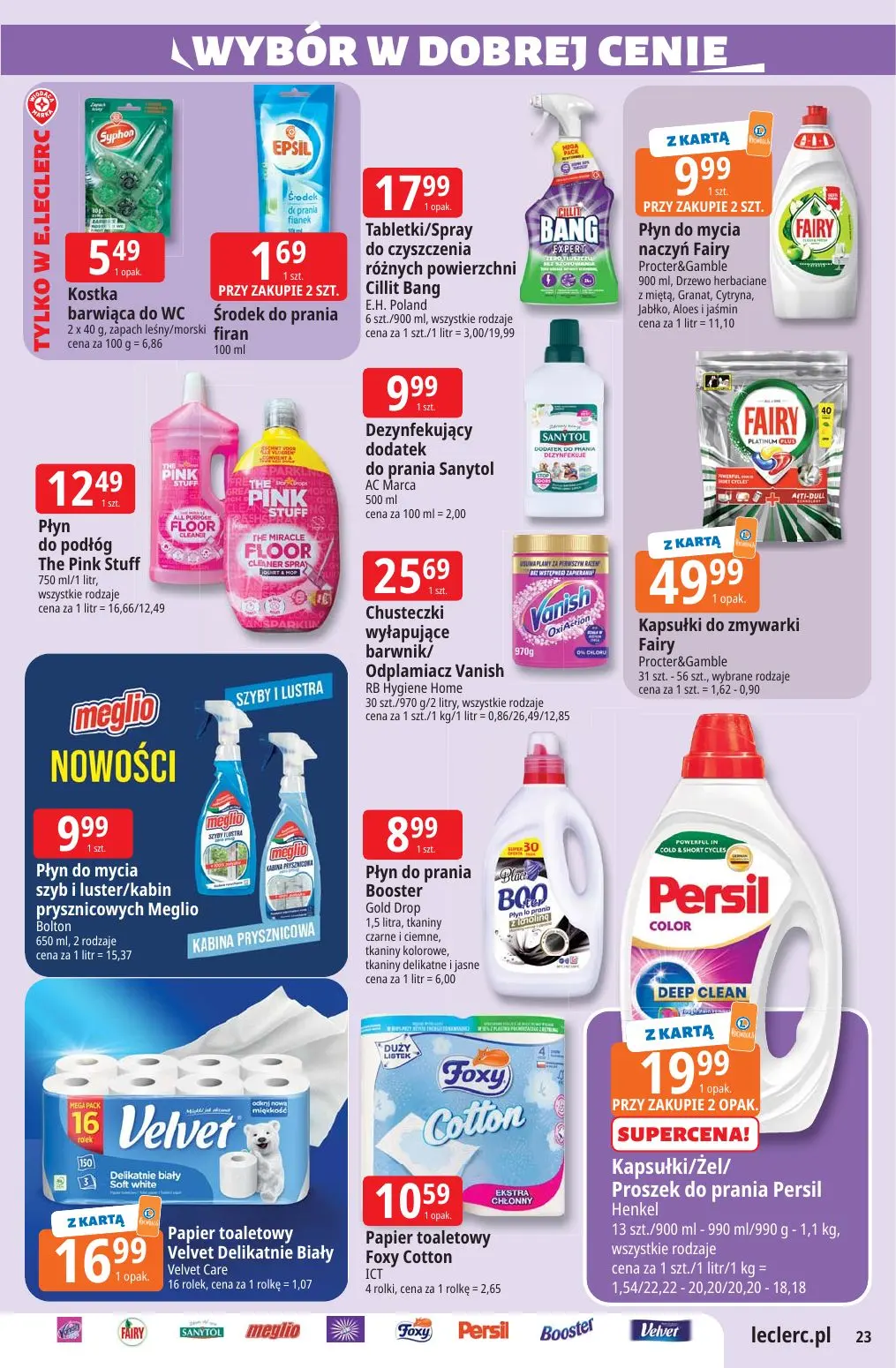gazetka promocyjna E.Leclerc Od wtorku - Strona 23