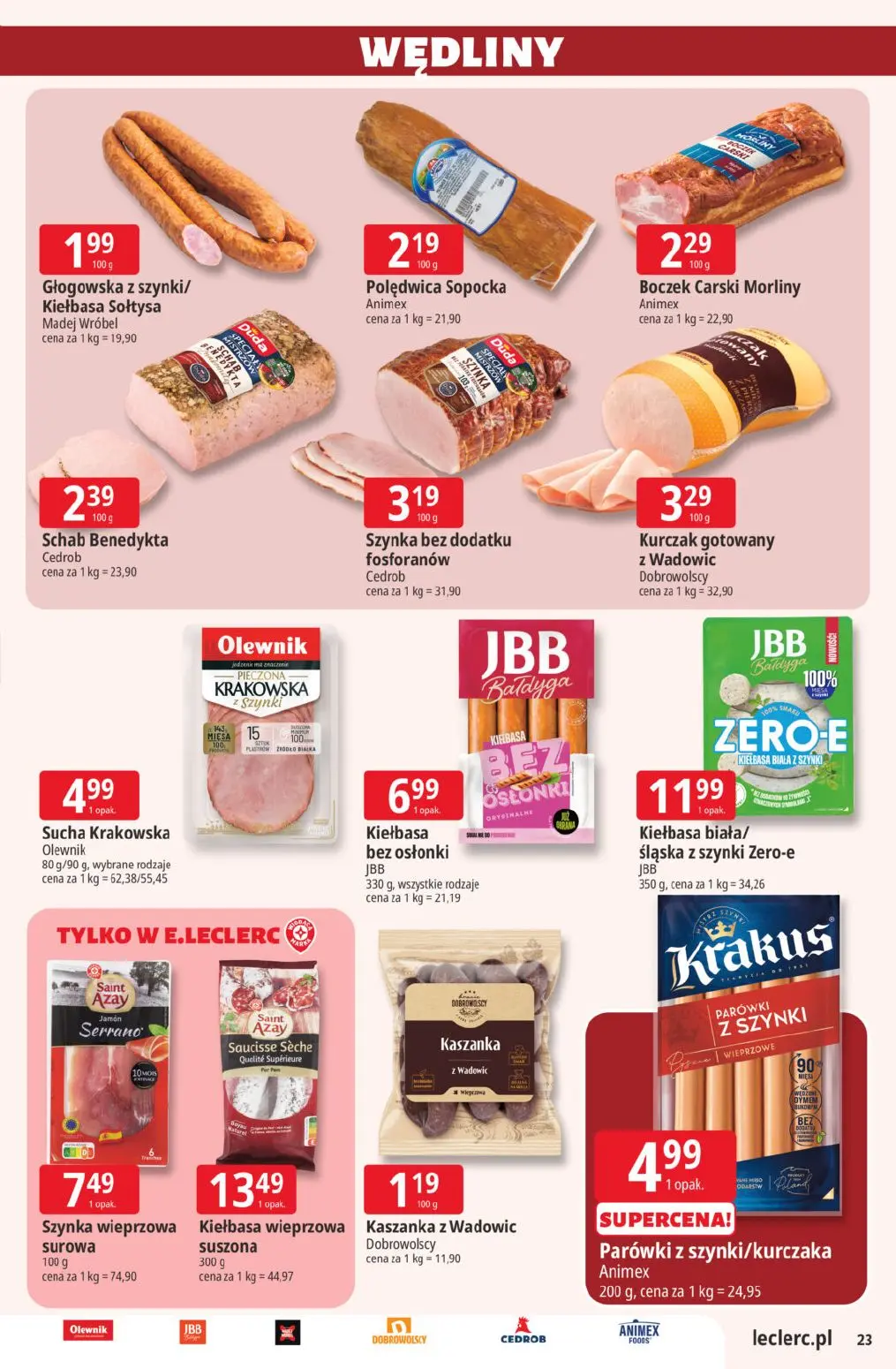 gazetka promocyjna E.Leclerc  - Strona 23