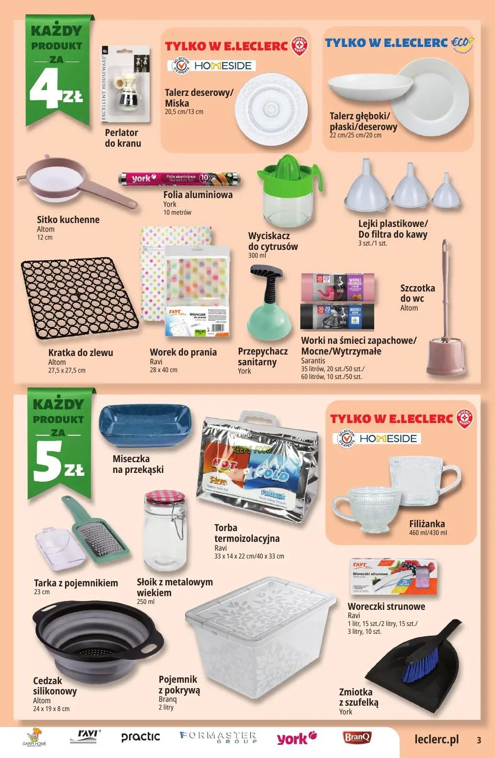 gazetka promocyjna E.Leclerc Od wtorku - oferta rozszerzona - Strona 3