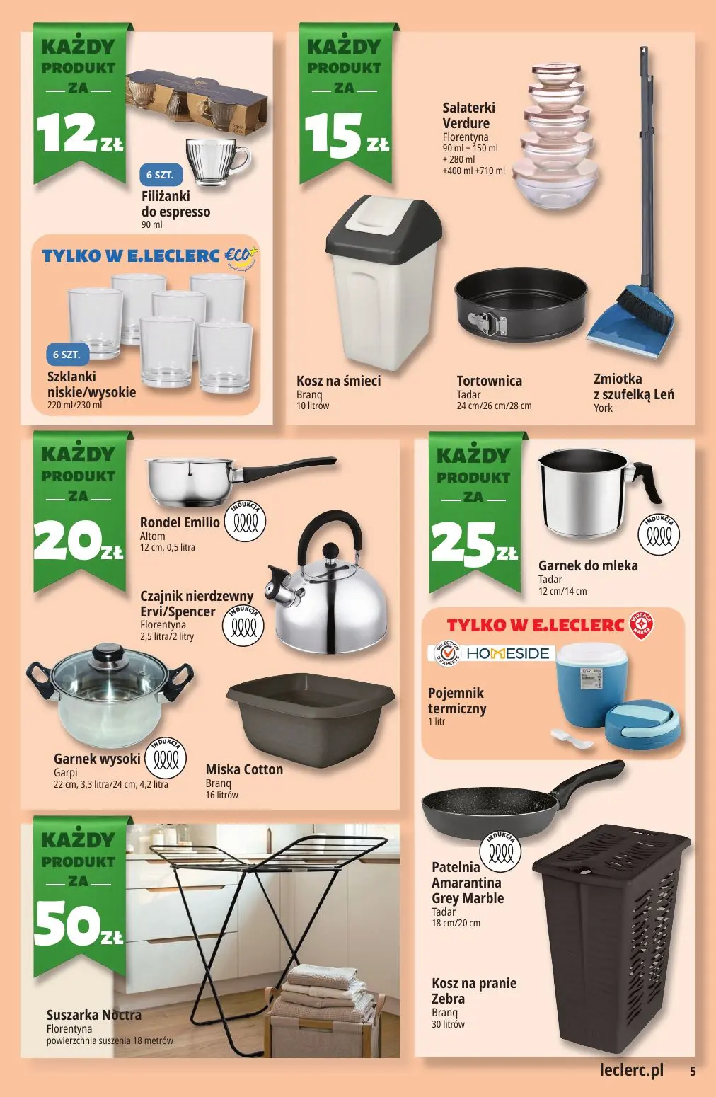 gazetka promocyjna E.Leclerc Od wtorku - oferta rozszerzona - Strona 5