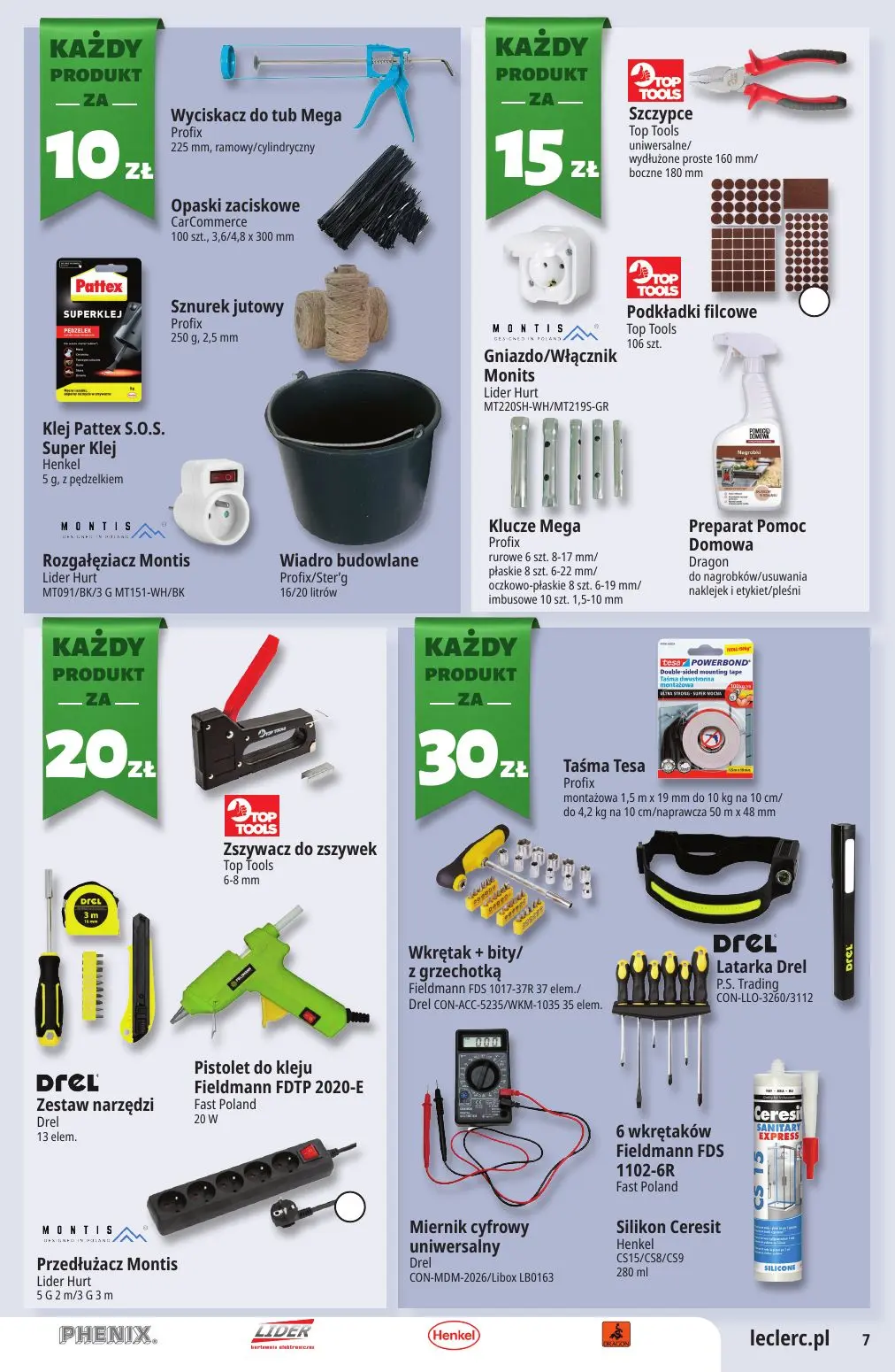 gazetka promocyjna E.Leclerc Od wtorku - oferta rozszerzona - Strona 7