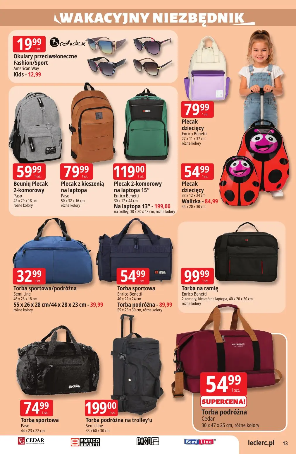 gazetka promocyjna E.Leclerc Od wtorku - oferta rozszerzona - Strona 13
