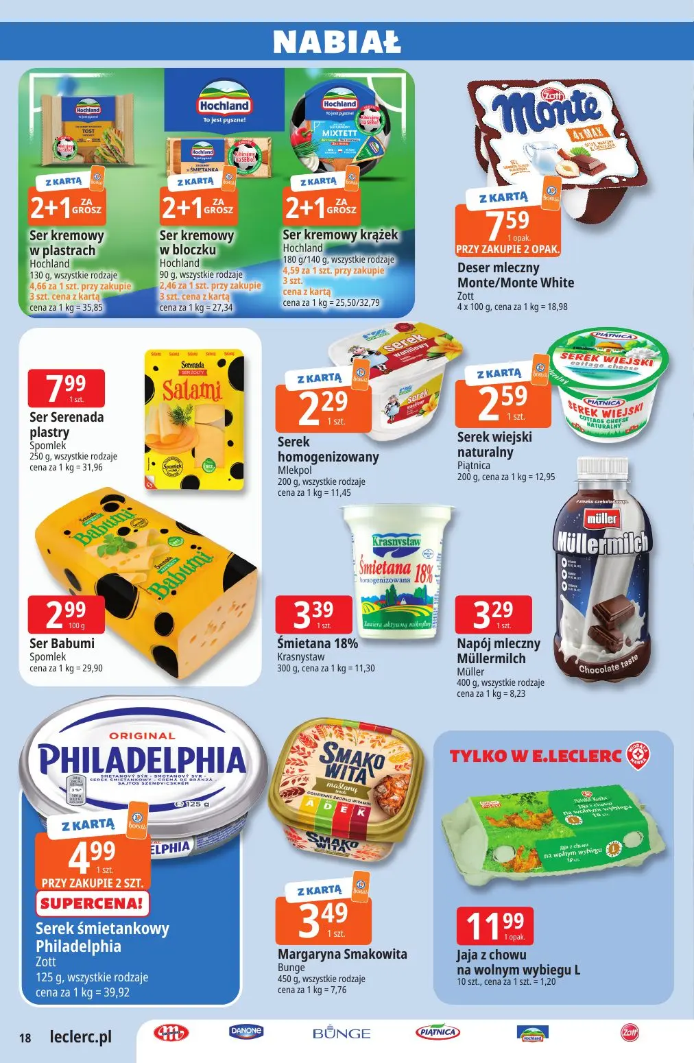 gazetka promocyjna E.Leclerc Od wtorku - oferta rozszerzona - Strona 18