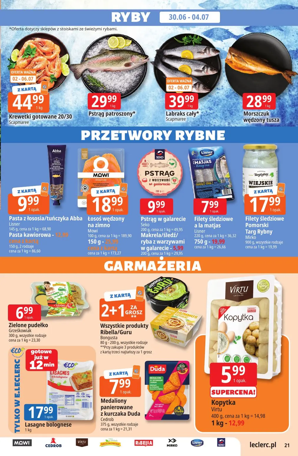 gazetka promocyjna E.Leclerc Od wtorku - oferta rozszerzona - Strona 21