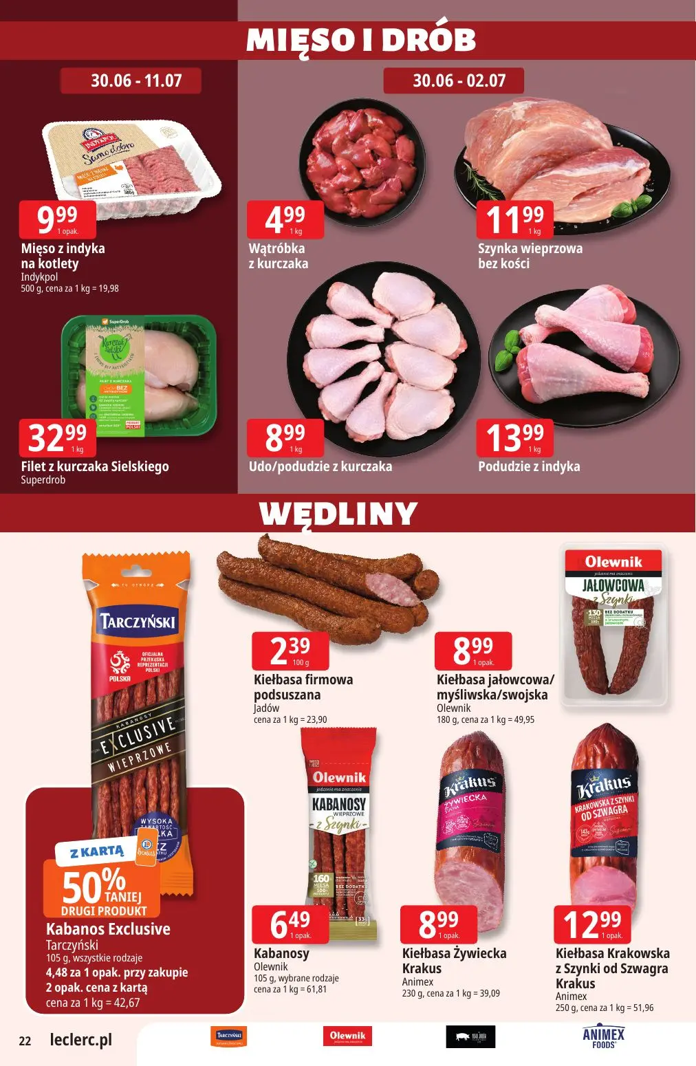 gazetka promocyjna E.Leclerc Od wtorku - oferta rozszerzona - Strona 22