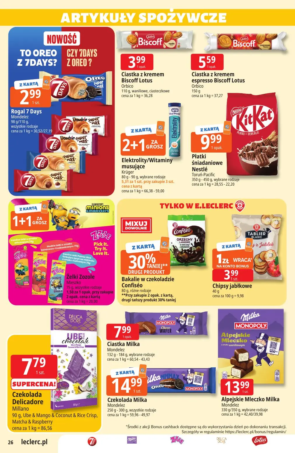 gazetka promocyjna E.Leclerc Od wtorku - oferta rozszerzona - Strona 26
