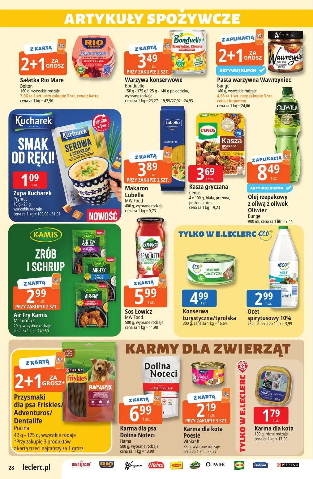 gazetka promocyjna E.Leclerc Od wtorku - oferta rozszerzona - Strona 28