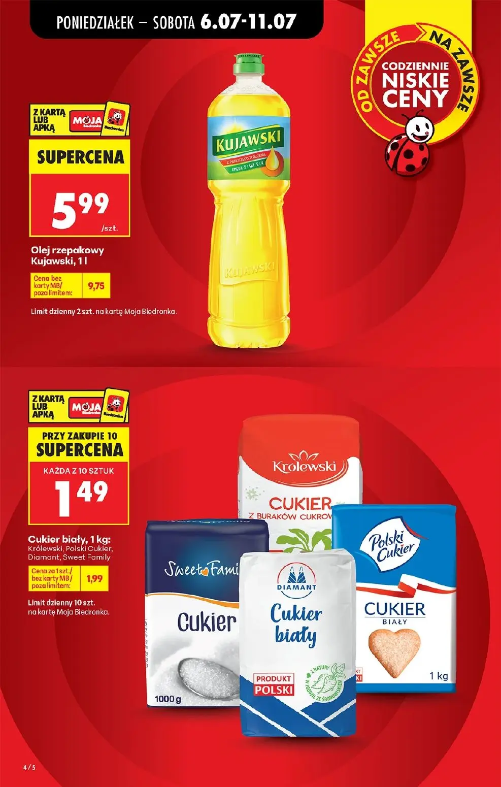 gazetka promocyjna Biedronka Od poniedziałku - Strona 6