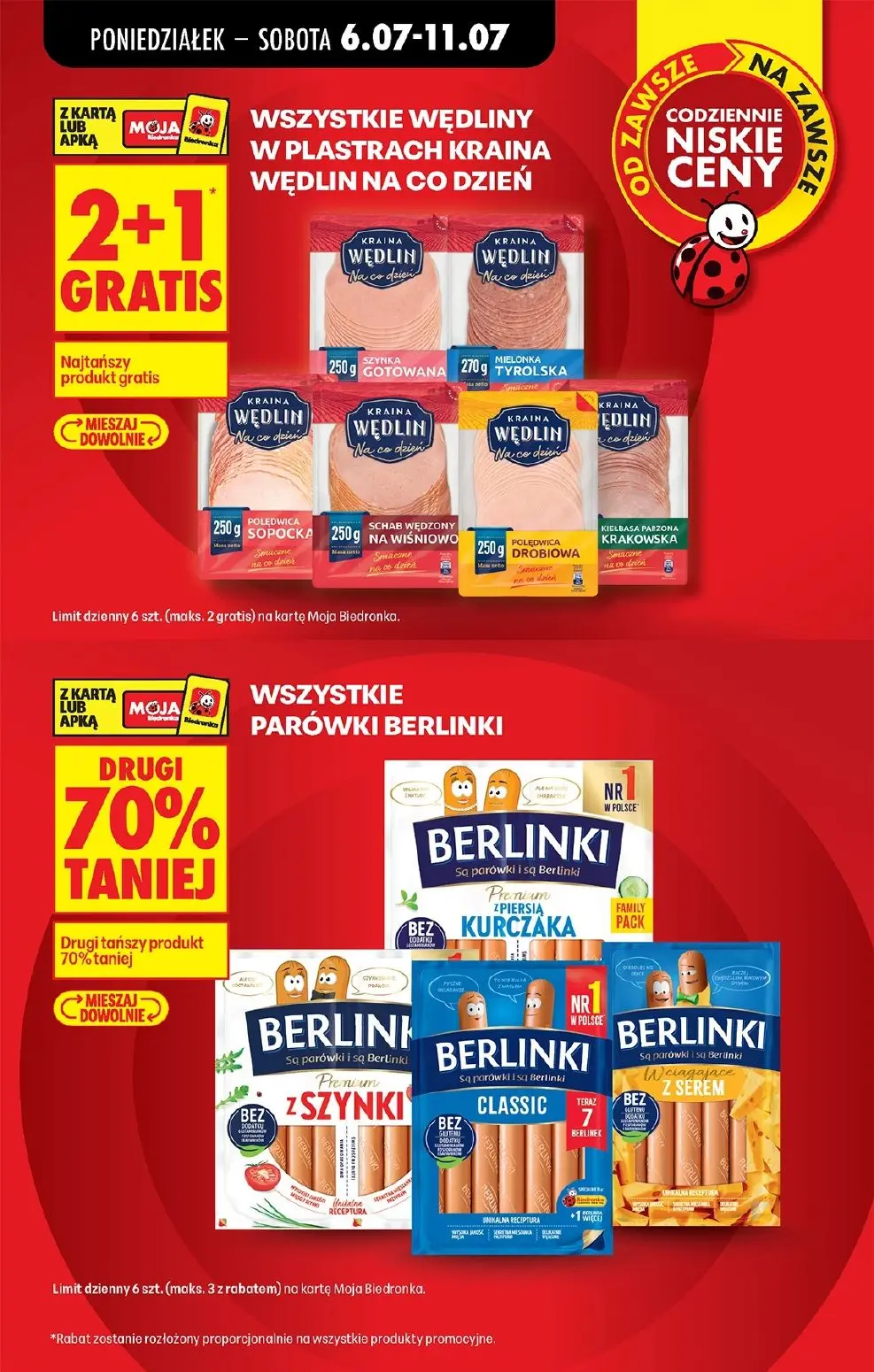 gazetka promocyjna Biedronka Od poniedziałku - Strona 7