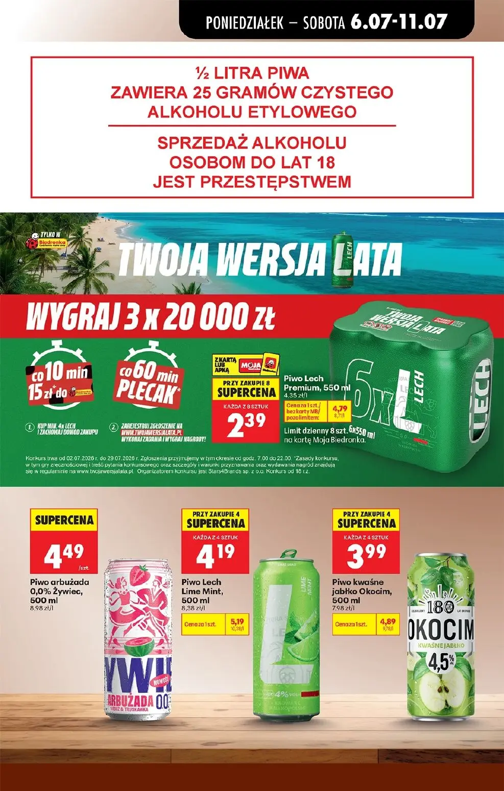 gazetka promocyjna Biedronka Od poniedziałku - Strona 67