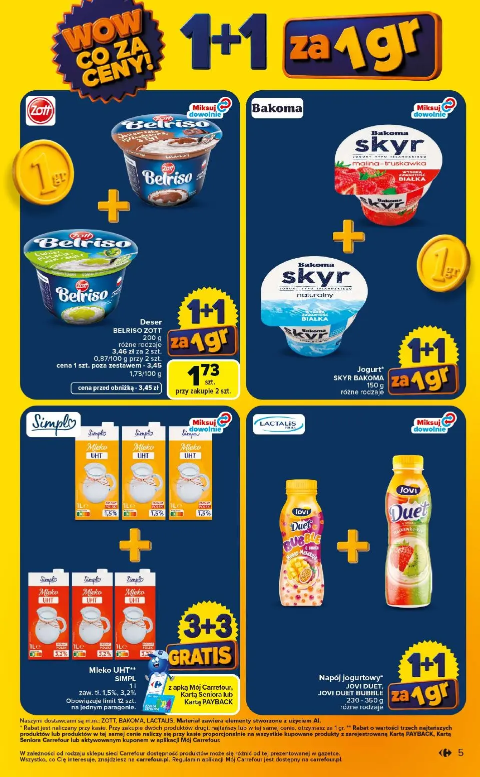 gazetka promocyjna Carrefour Market Wow co za ceny! - Strona 5