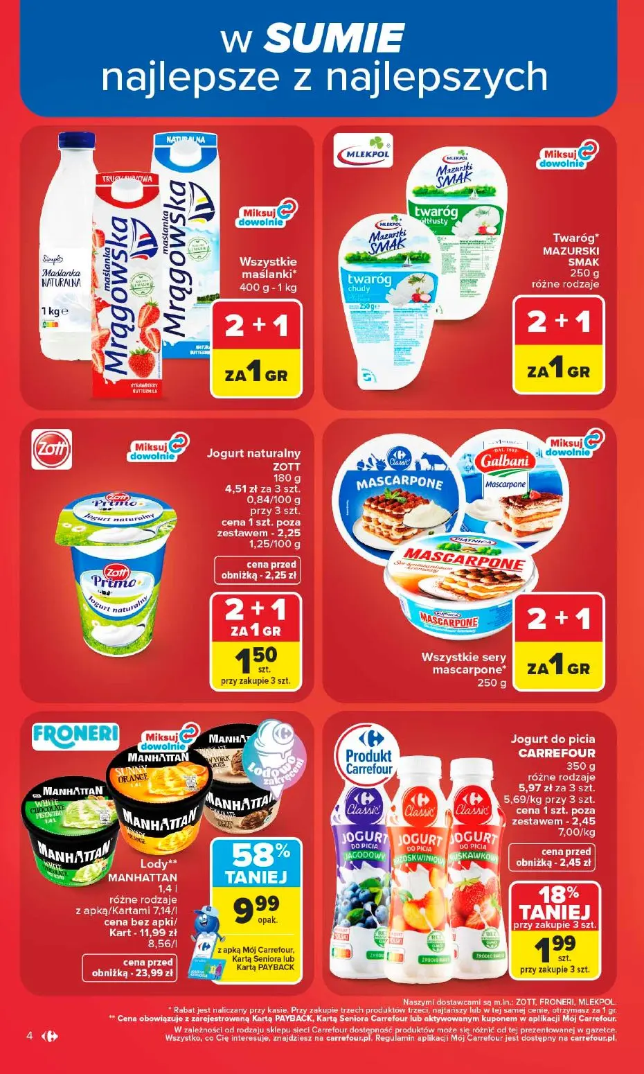 gazetka promocyjna Carrefour Market W sumie najlepszy - Strona 4