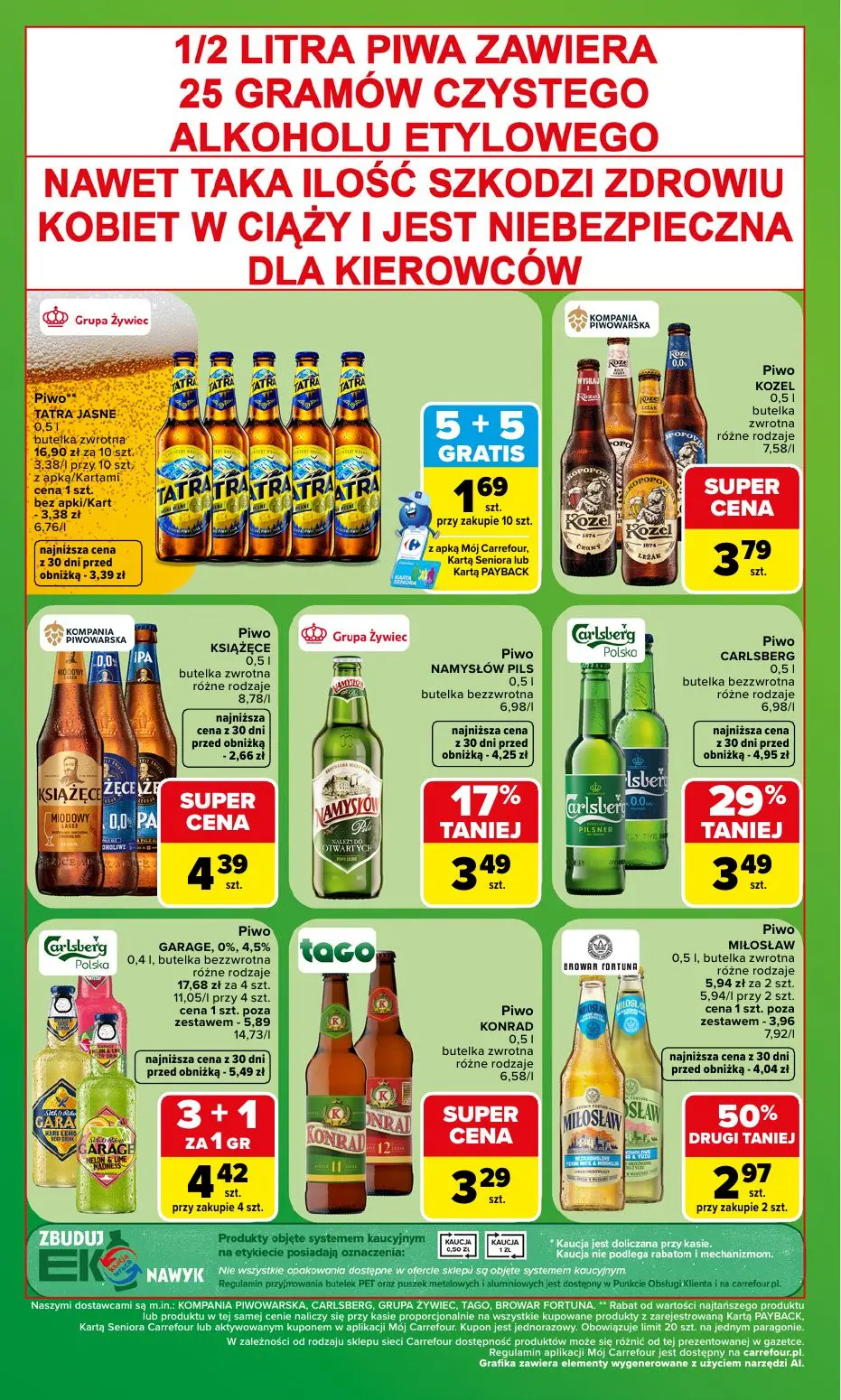 gazetka promocyjna Carrefour Market Zakupowa taktyka kibica - Strona 4