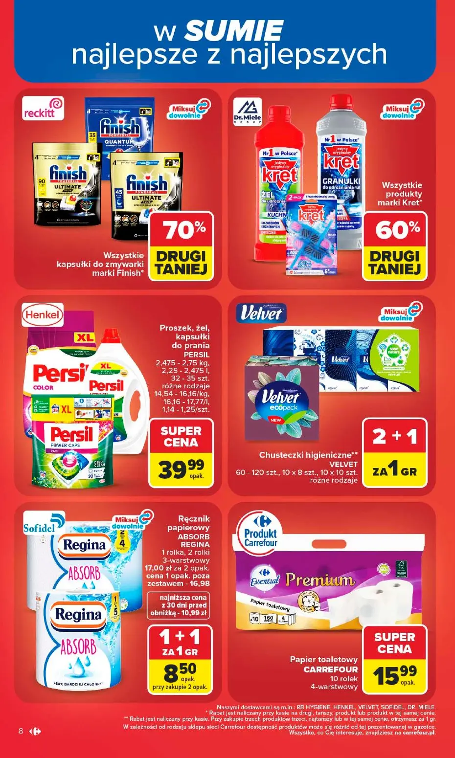gazetka promocyjna Carrefour W sumie najlepszy - Strona 8