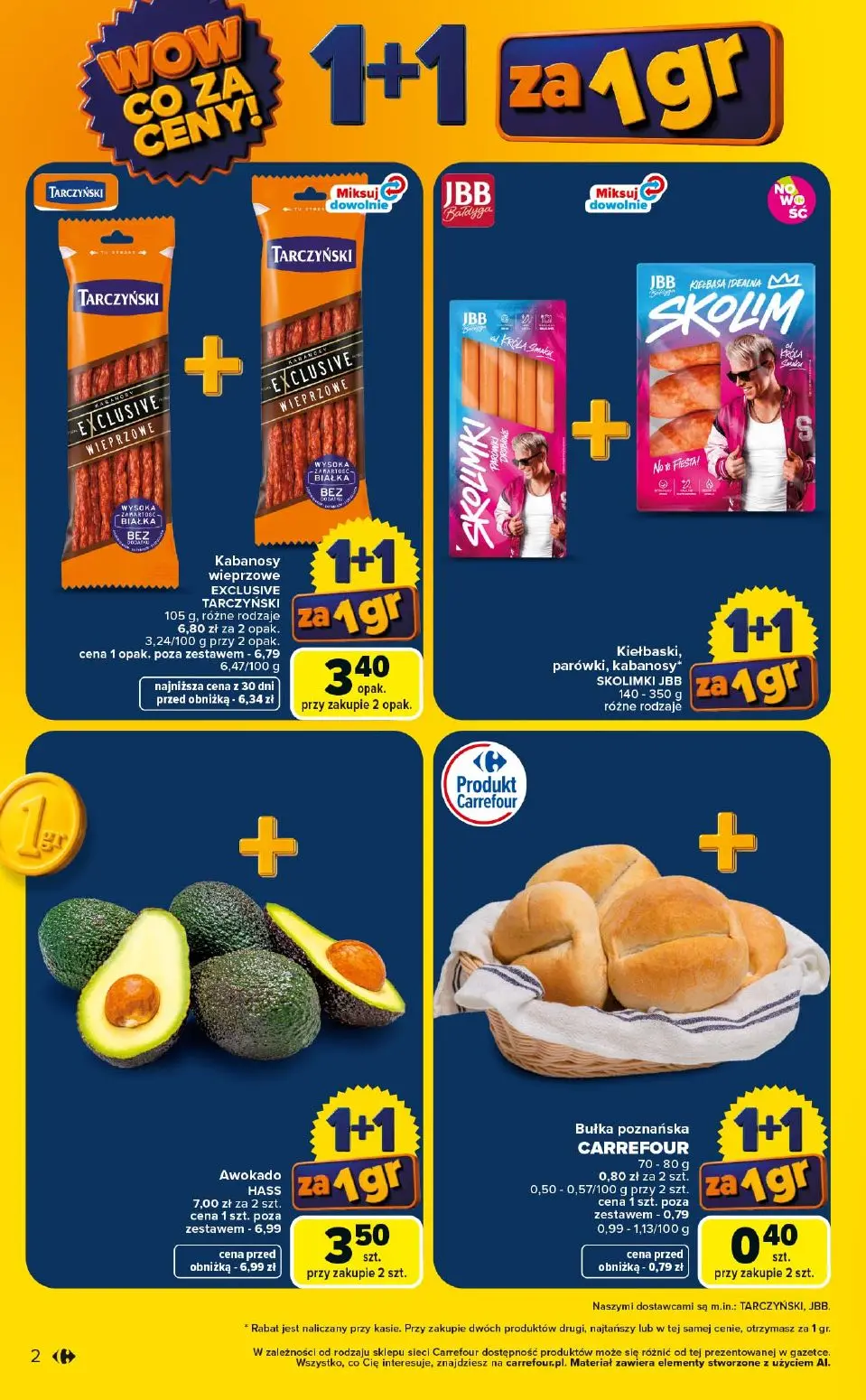gazetka promocyjna Carrefour WOW co za ceny! - Strona 2