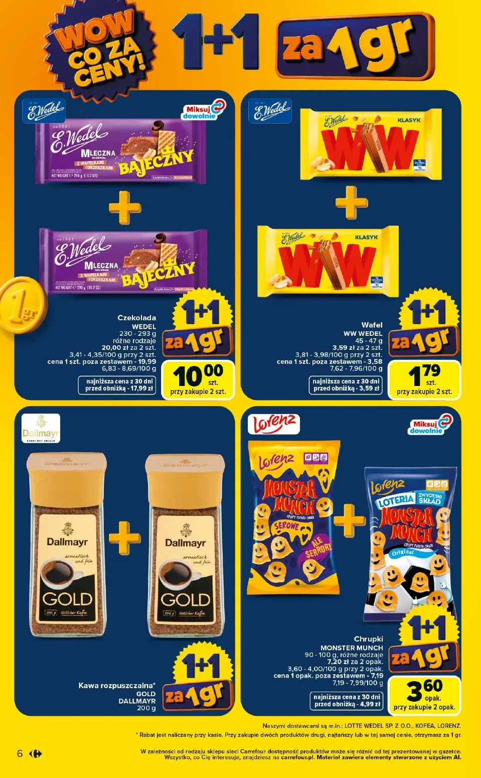gazetka promocyjna Carrefour WOW co za ceny! - Strona 6