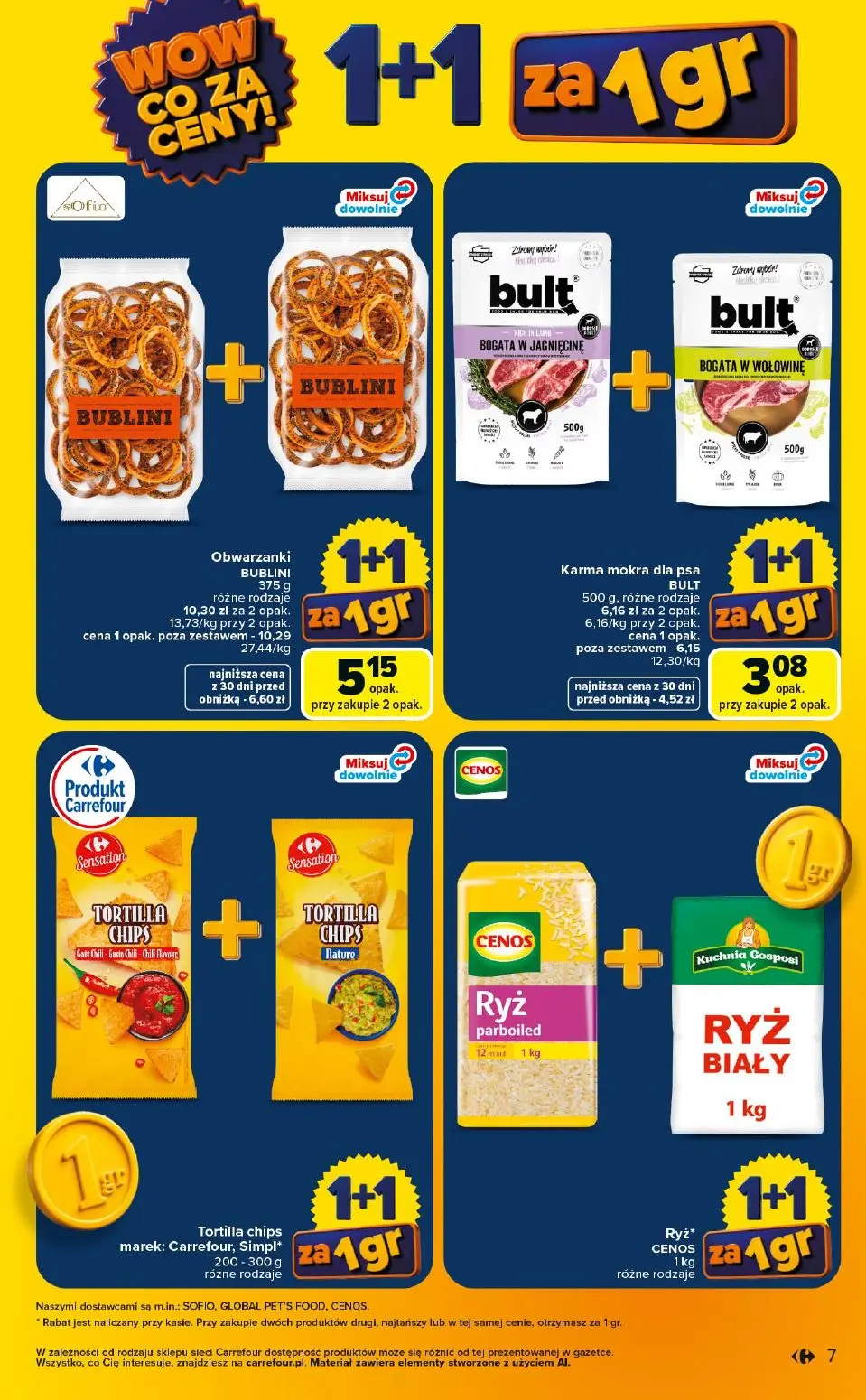 gazetka promocyjna Carrefour WOW co za ceny! - Strona 7