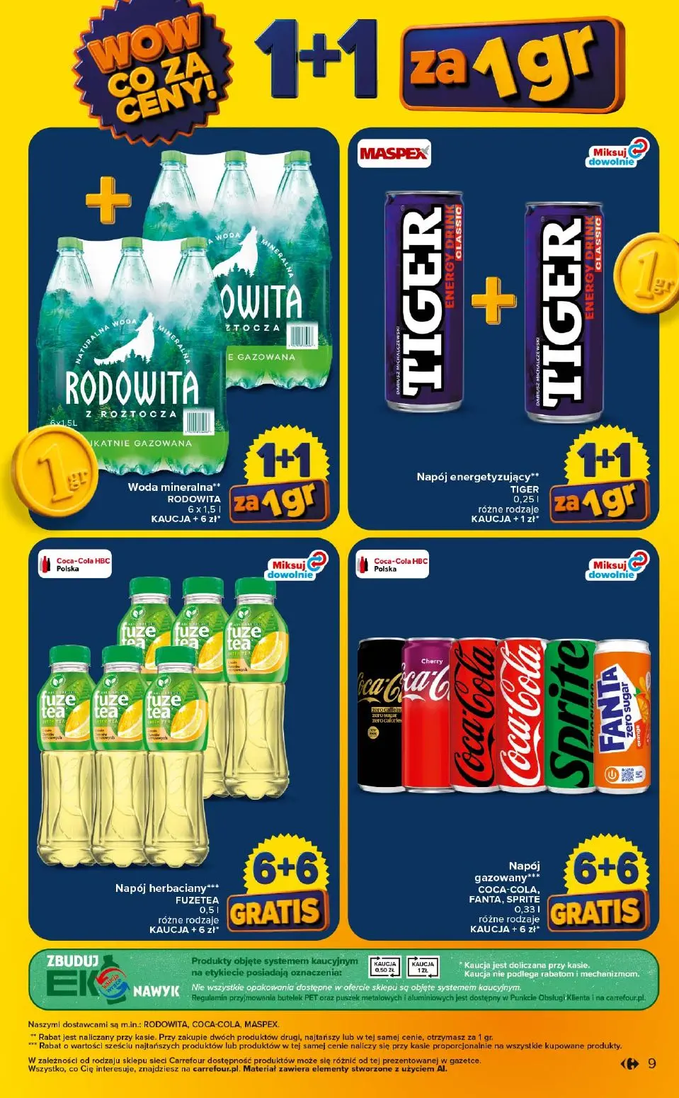 gazetka promocyjna Carrefour WOW co za ceny! - Strona 9