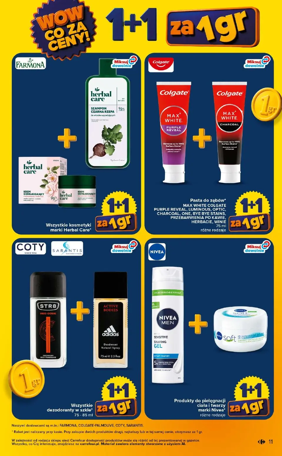 gazetka promocyjna Carrefour WOW co za ceny! - Strona 11