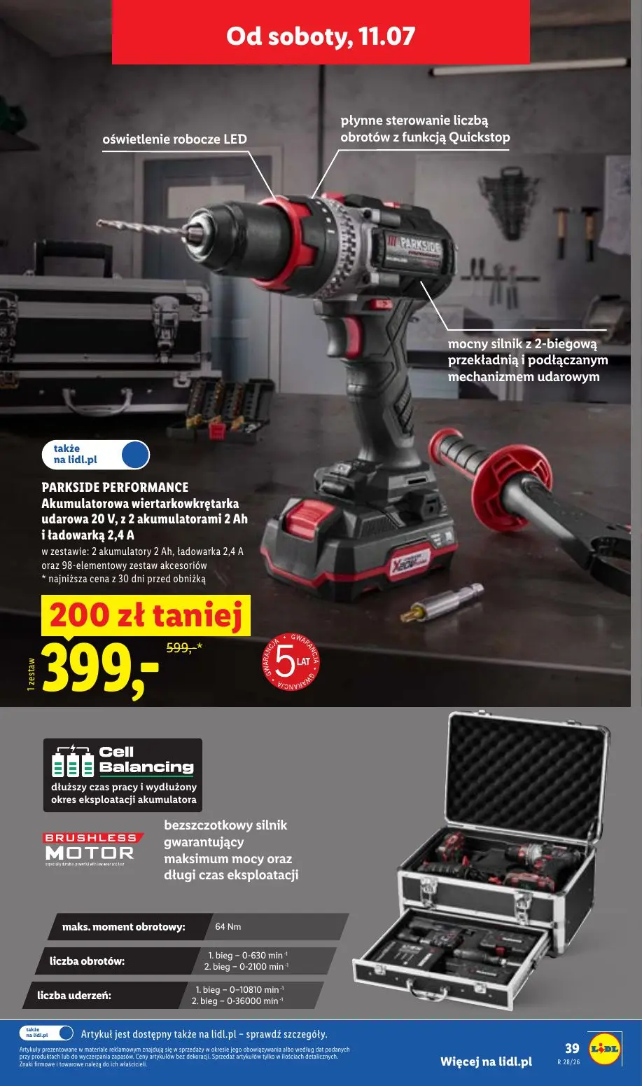 gazetka promocyjna LIDL Od poniedziałku - Strona 49