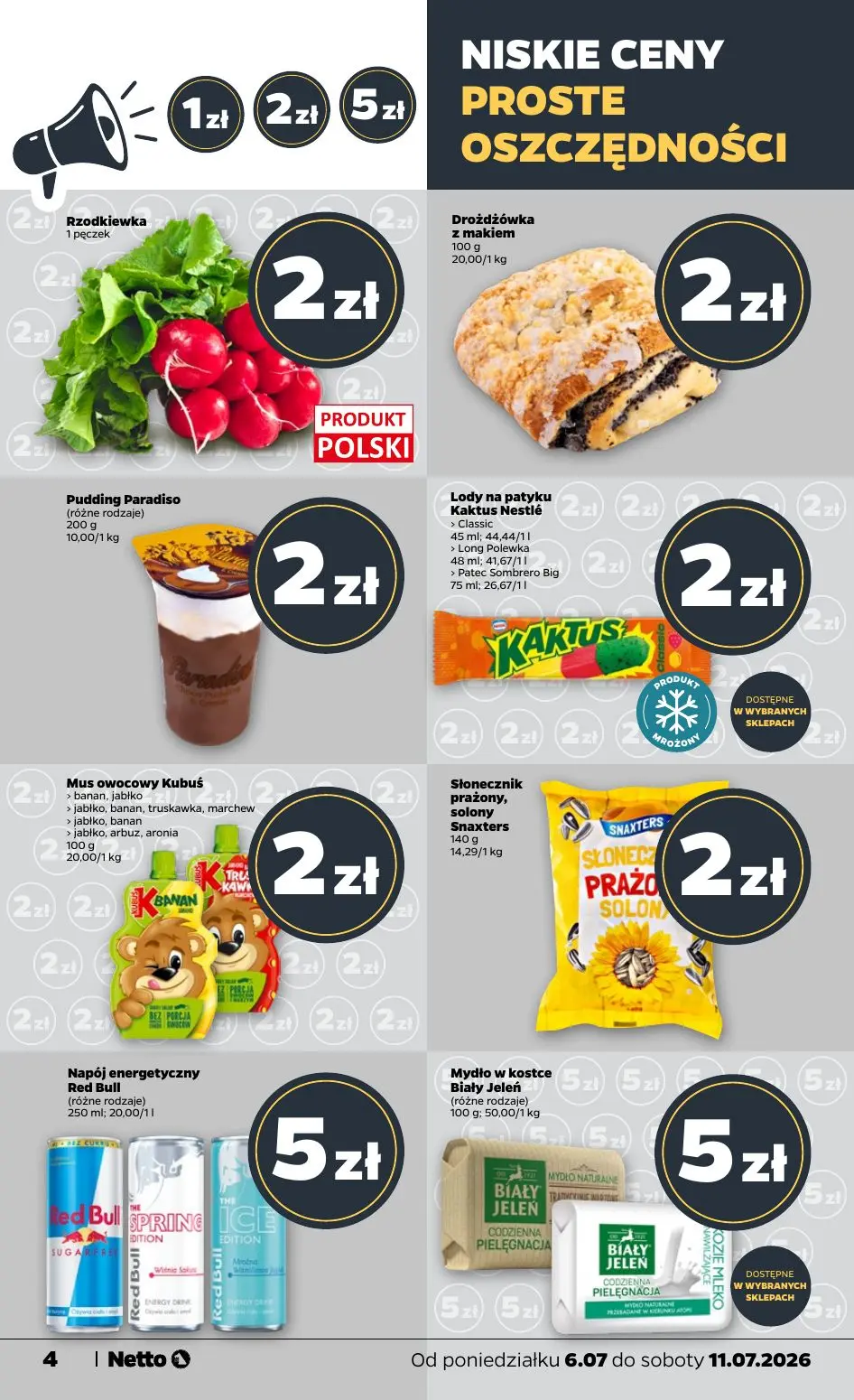 gazetka promocyjna NETTO Gazetka spożywcza - Strona 4