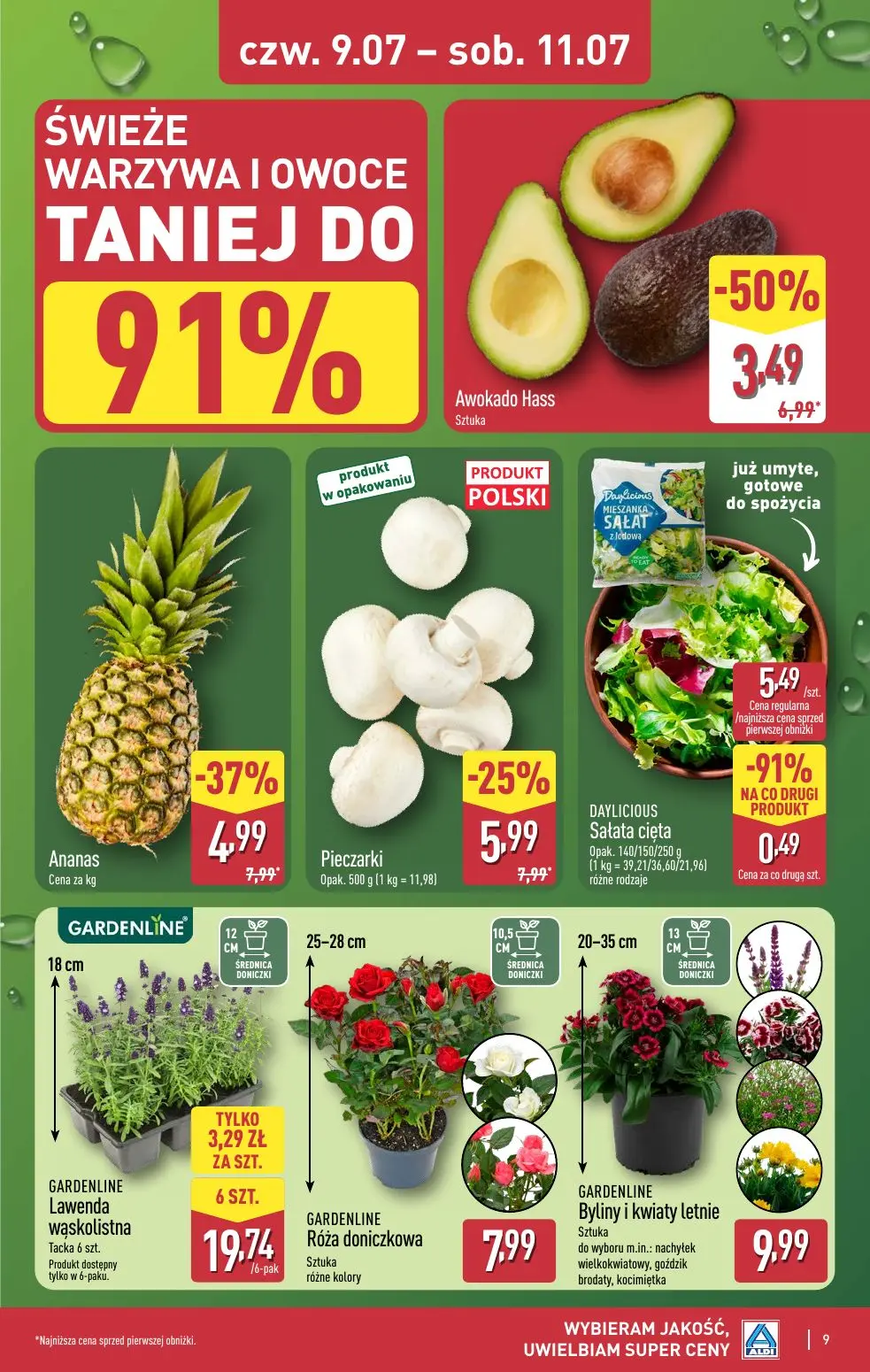 gazetka promocyjna ALDI Oferta na WEEKEND już od czwartku - Strona 9