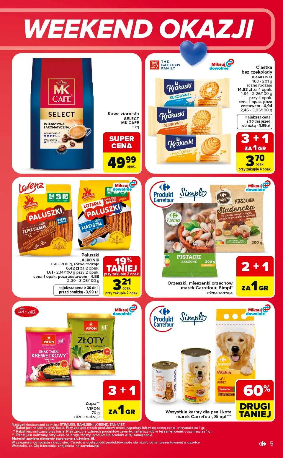 gazetka promocyjna Carrefour Market Weekend okazji - Strona 5
